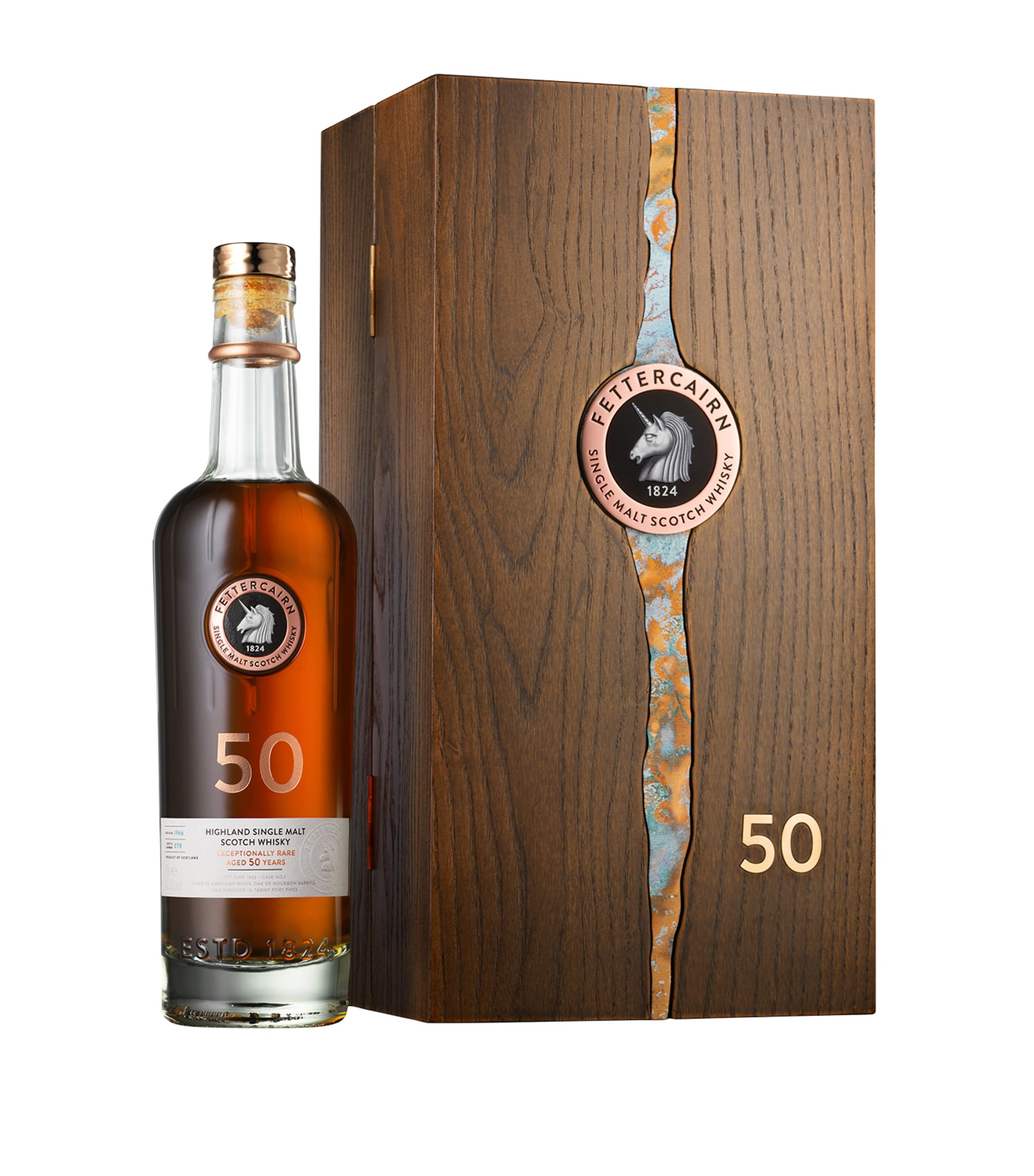 Fettercairn 50-Year-Old Single Malt Scotch Whisky (70cl) | Wine & Spirits | Spirits | Whiskey