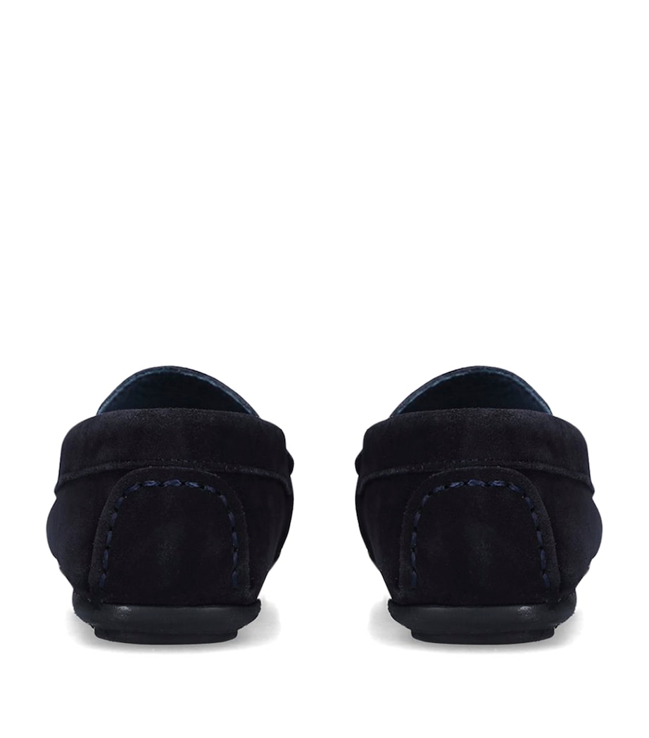 Suede Felix Shoes TEAL Image 2