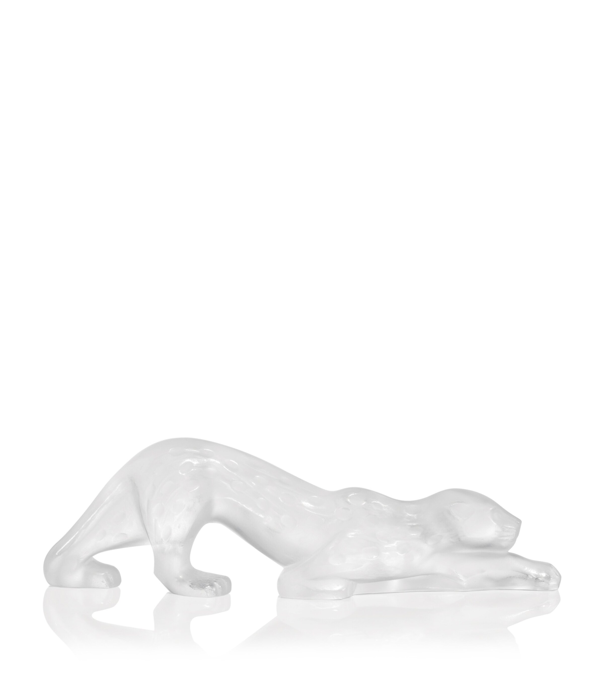 Lalique La Zeila Panther Sculpture | Home Accessories | Ornaments | Designers | Lalique