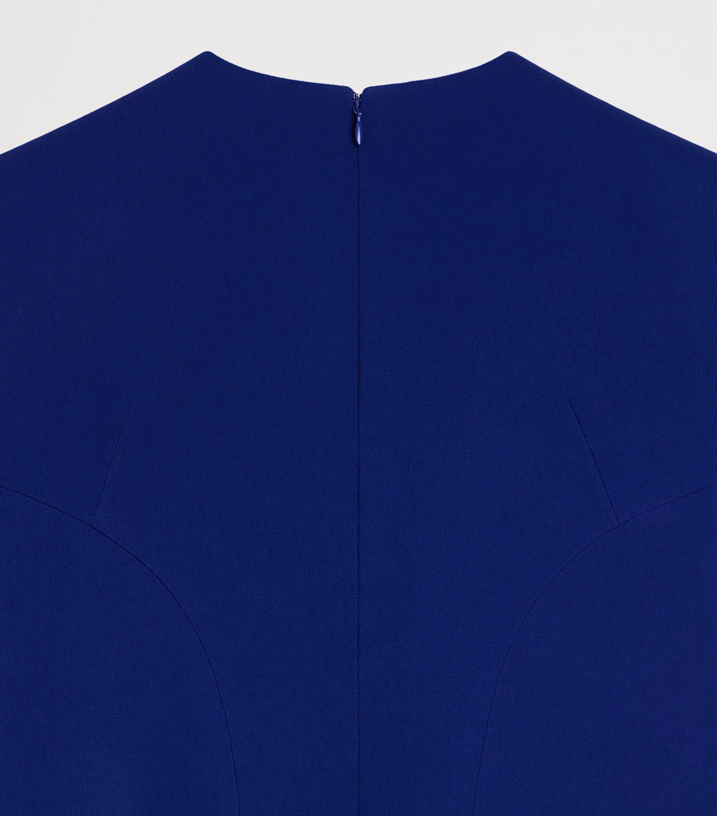Givenchy Womens Round-Neck Flared Mini Dress Image 7