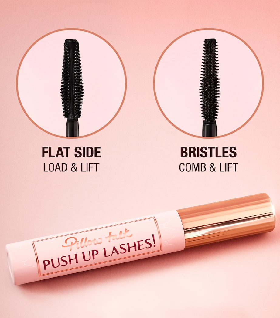 Pillow Talk Push Up Lashes Mascara BLACK Image 4