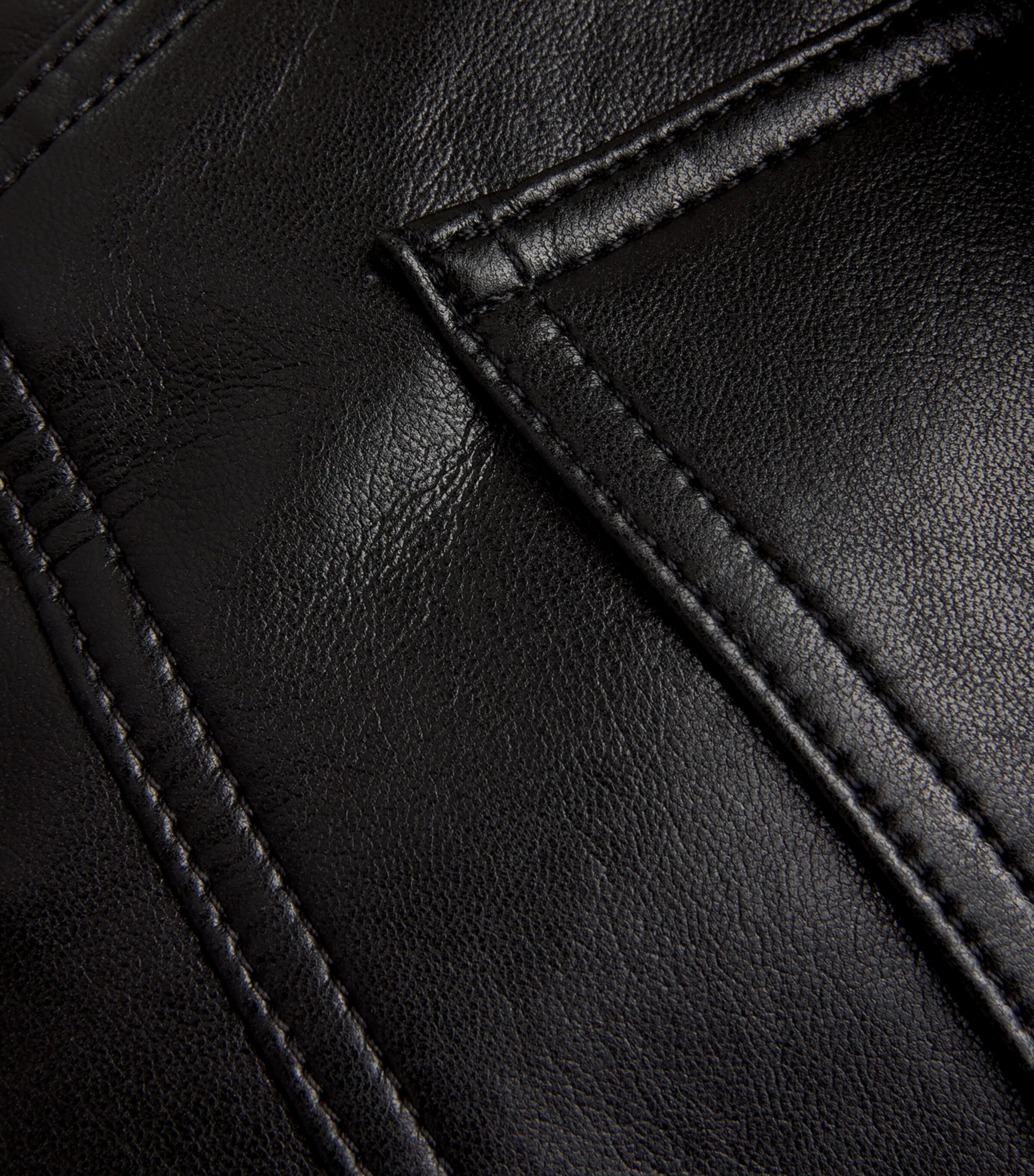 Leather-Blend Ren Jeans DETOX (BLACK) Image 5