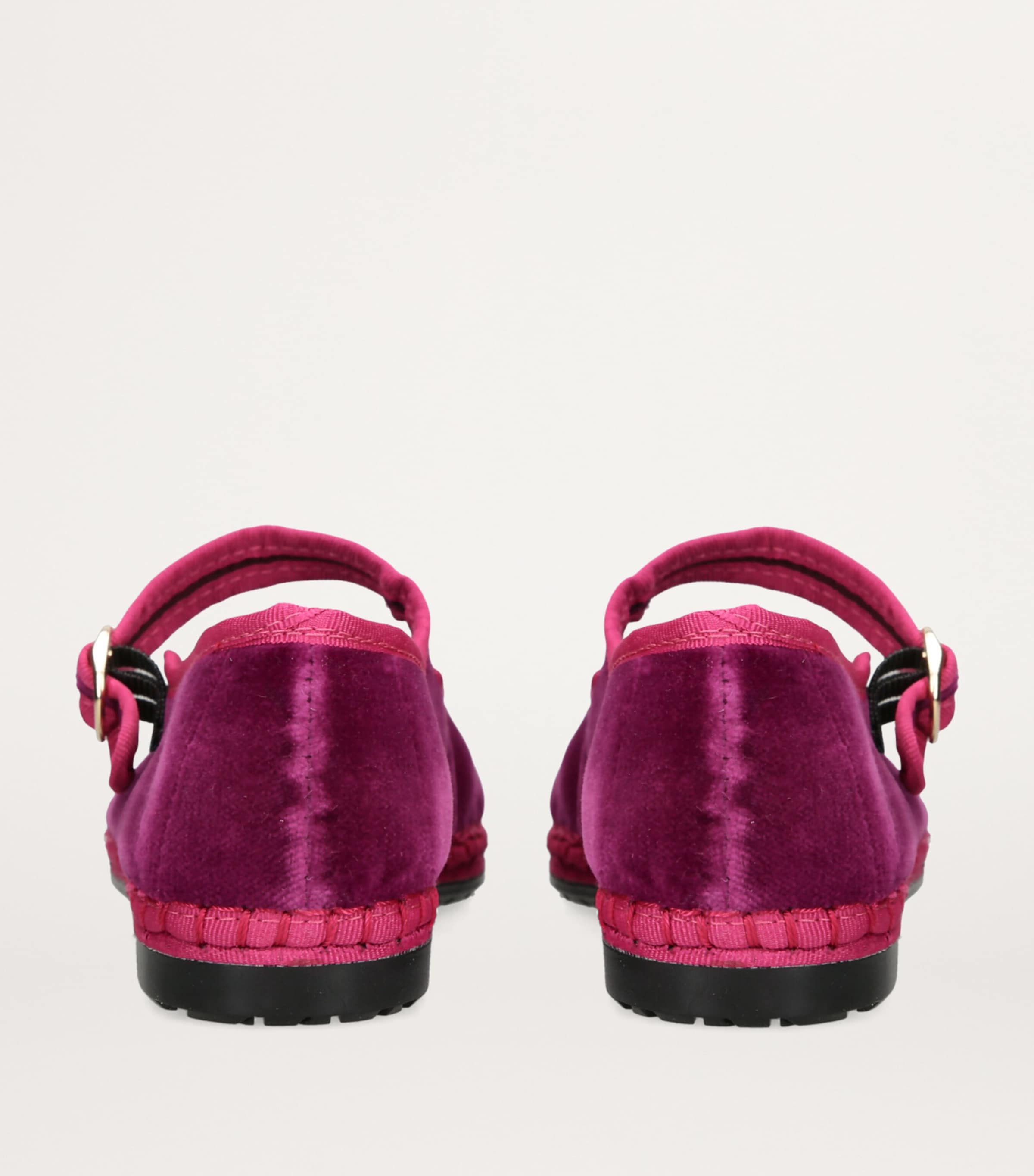 Velvet Nomi Mary Jane Flats FUCHSIA Image 3