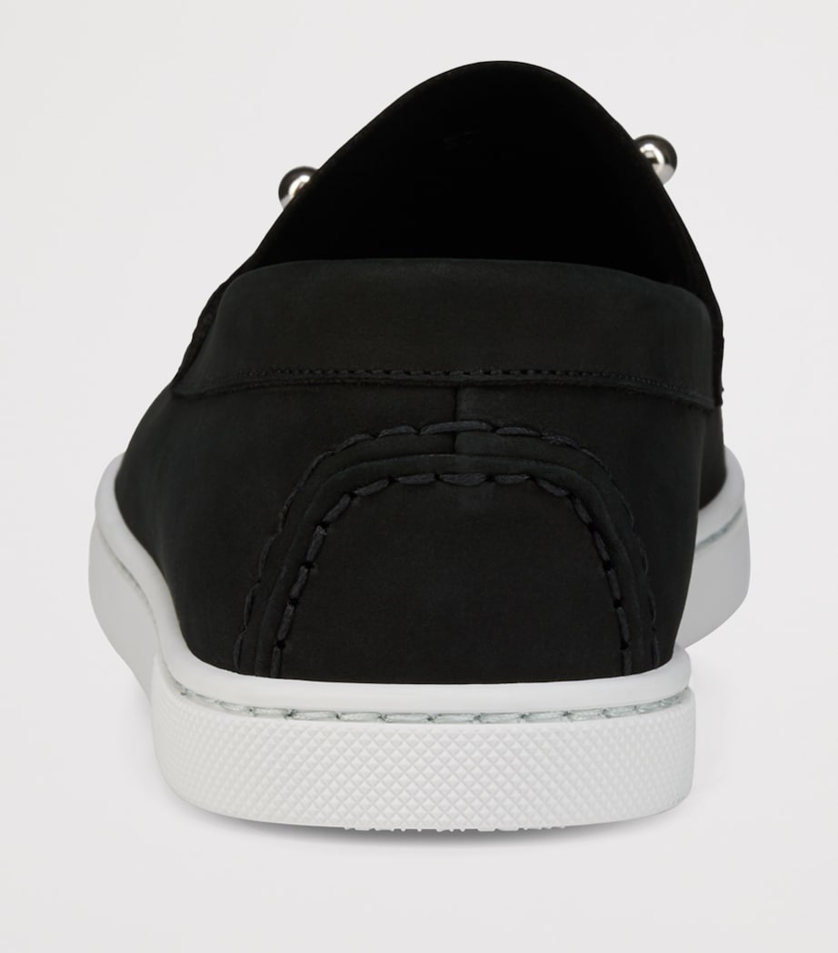 Christian Louboutin Womens Chambeliboat Donna Leather Boat Shoes Image 4