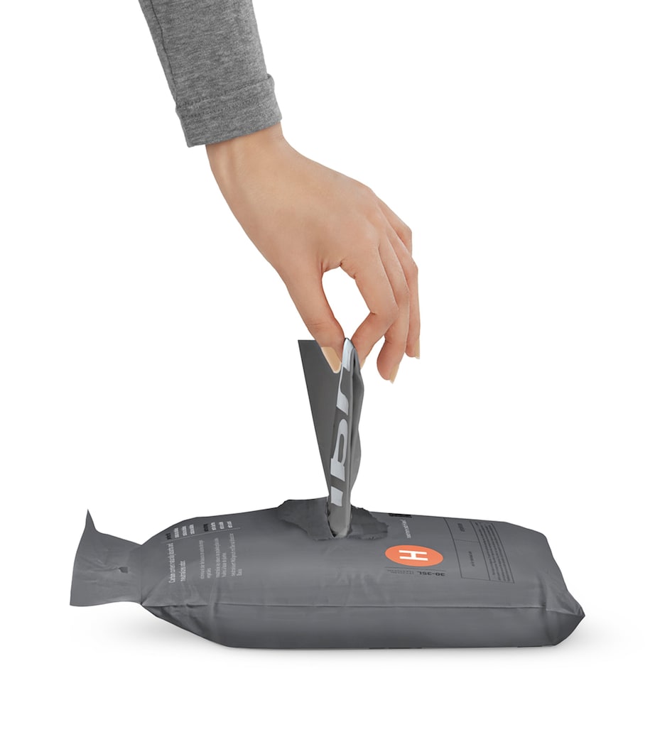 Custom Fit Code H Bin Liners (Pack of 40) BLACK Image 3