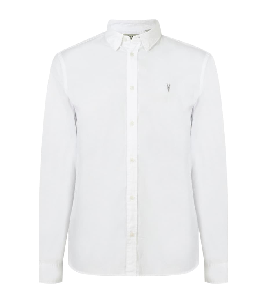 Stretch-Cotton Hawthorne Shirt WHITE Image 1