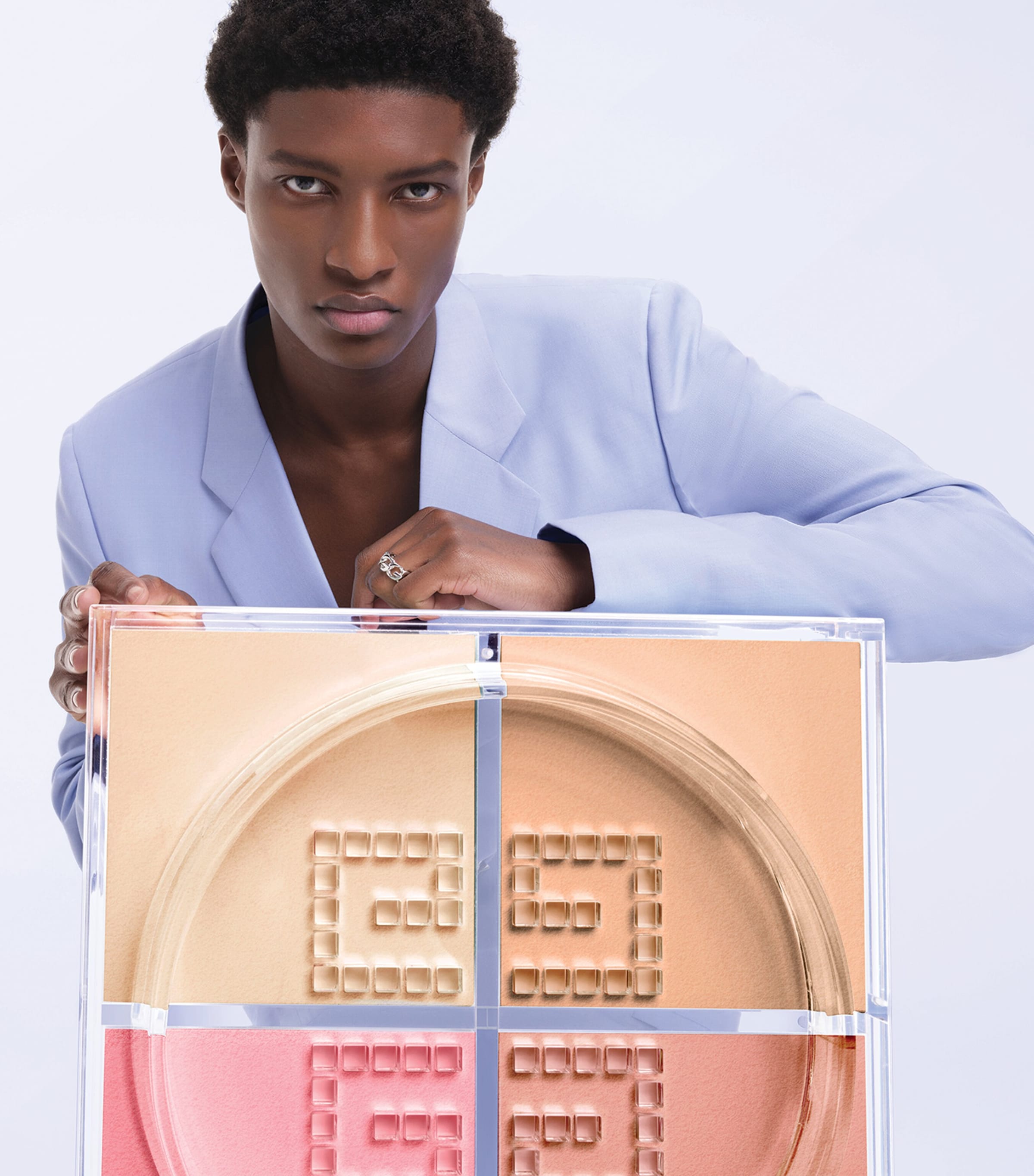 Prisme Libre 4-Colour Loose Setting Powder ORGANZA AMBREE Image 3