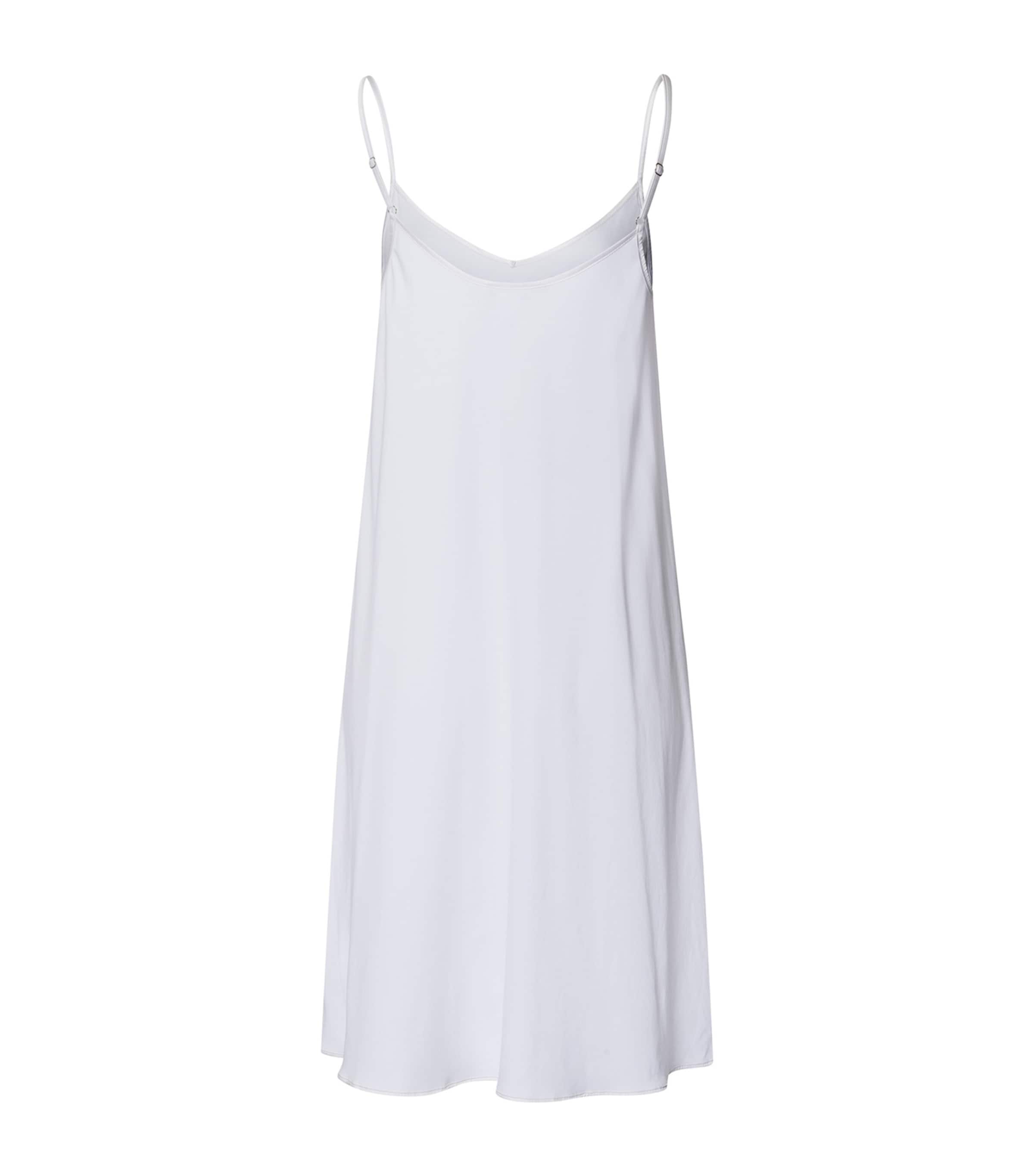 Cotton Silk Nightdress WHITE Image 2