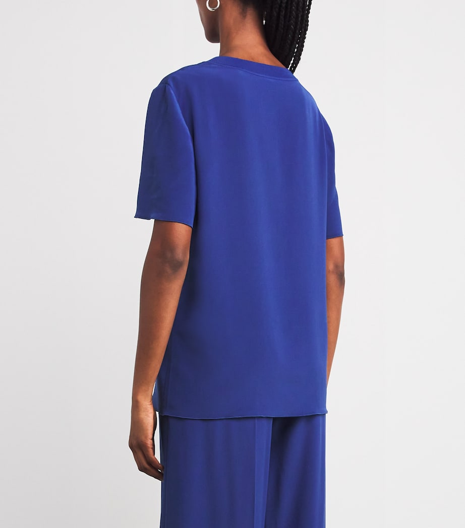 Silk Rubin T-Shirt COBALT Image 4