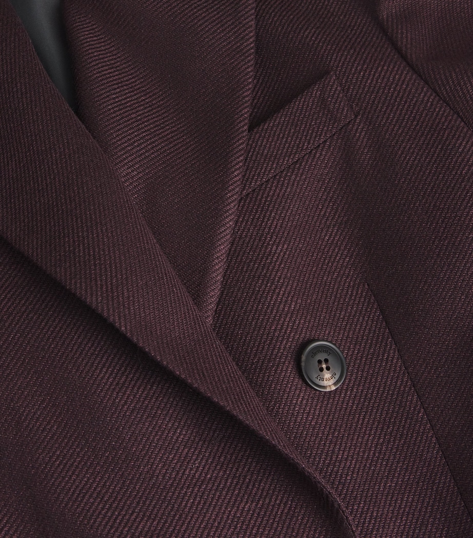 Wool-Blend Double-Breasted Duster Coat MOSTO Image 5