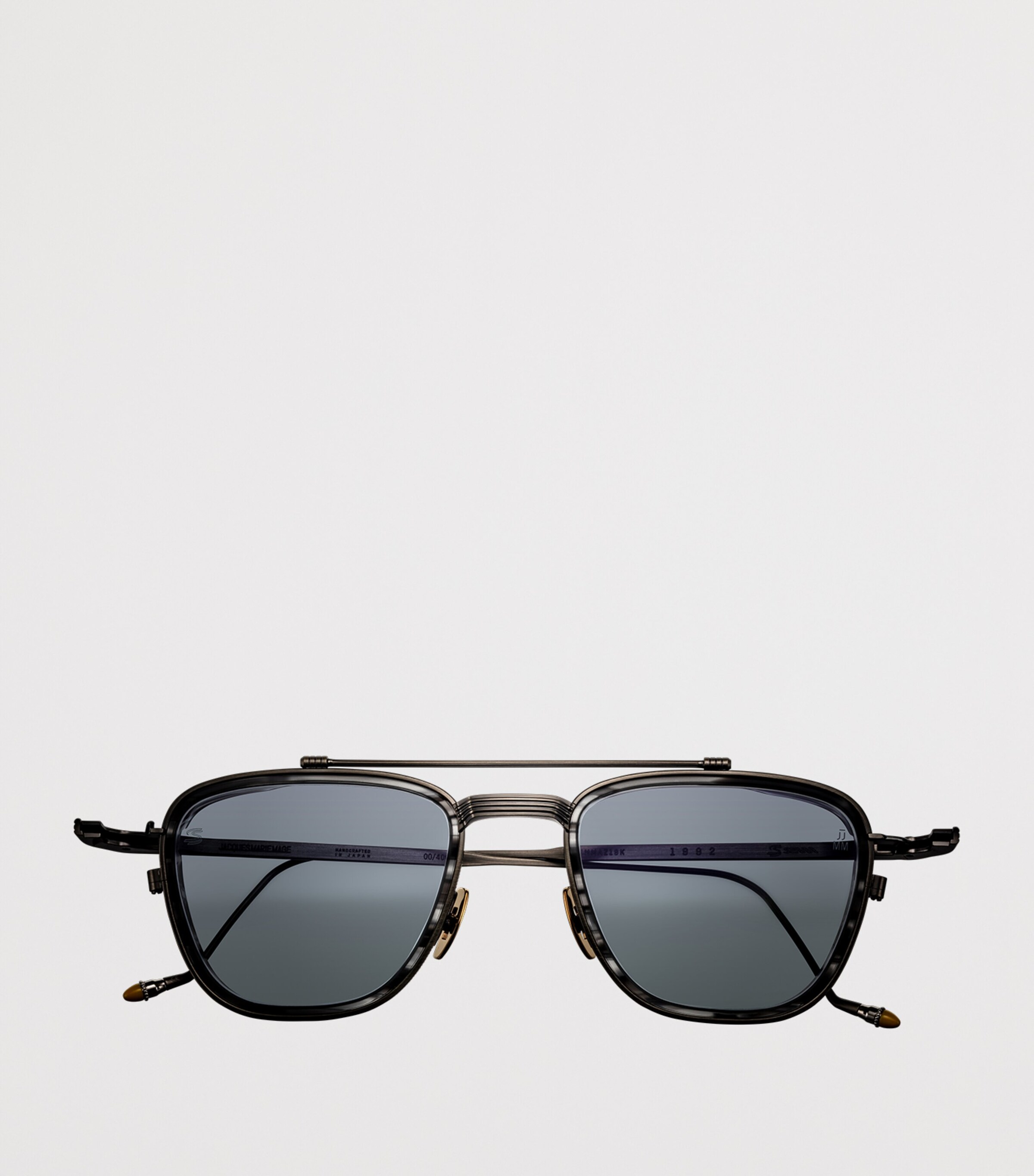 Jacques Marie Mage Ayrton Senna 1992 Sunglasses Antique Gunmetal Image 6