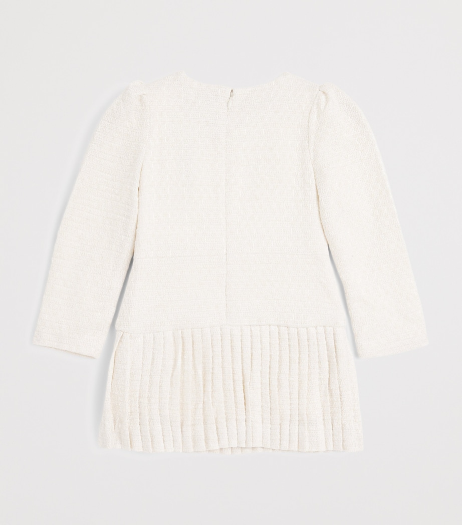 Bouclé Renee Dress (4-12 Years) IVORY Image 2