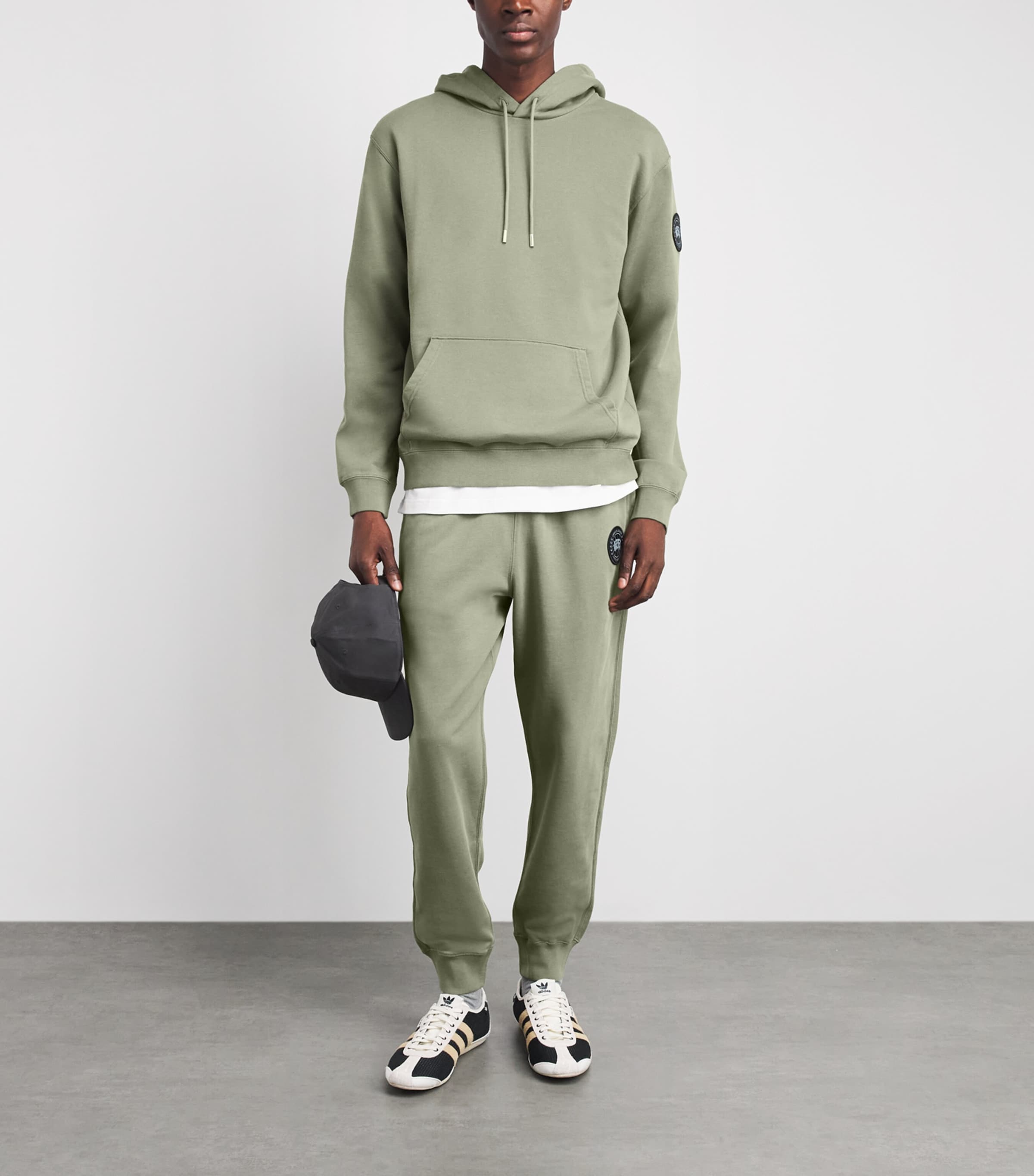 Canada Goose Mens Organic Cotton Loon Sweatpants Vireo Green Image 2