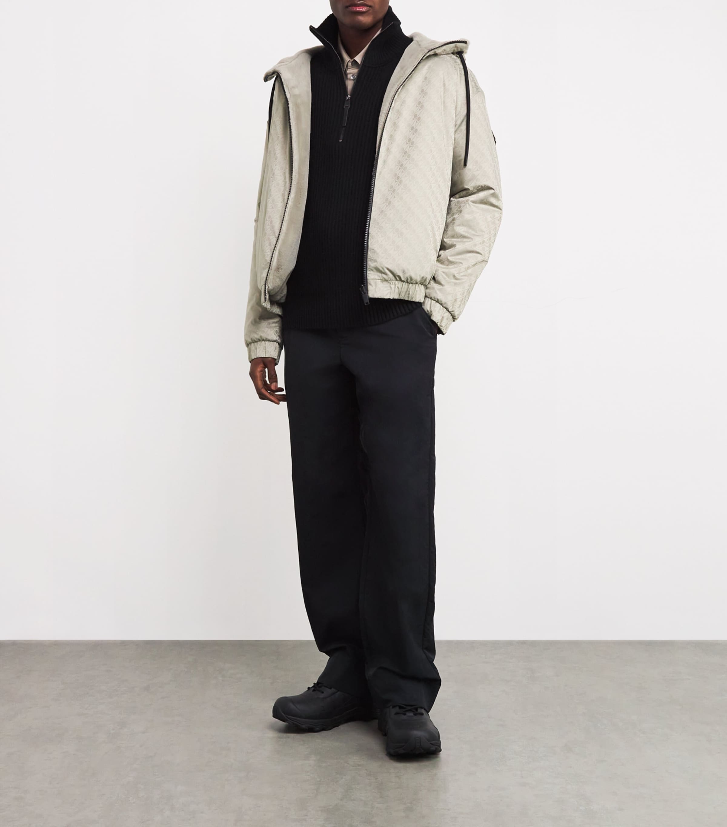 Reversible Monogram Bunny Bomber Jacket DUSK MONO - 1582 Image 2