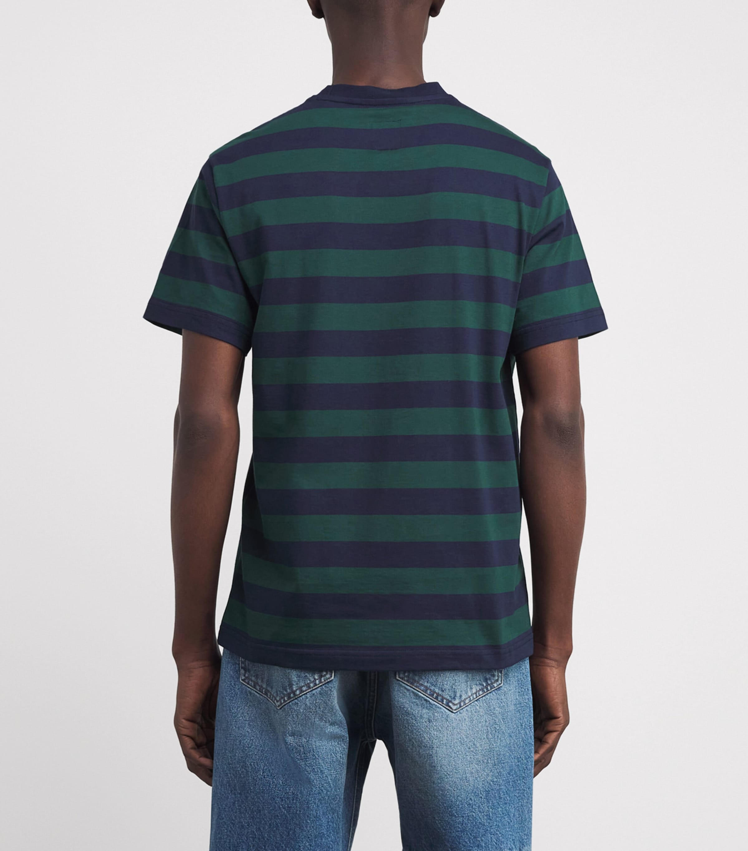 Cotton Stripe T-Shirt M7046 Image 4