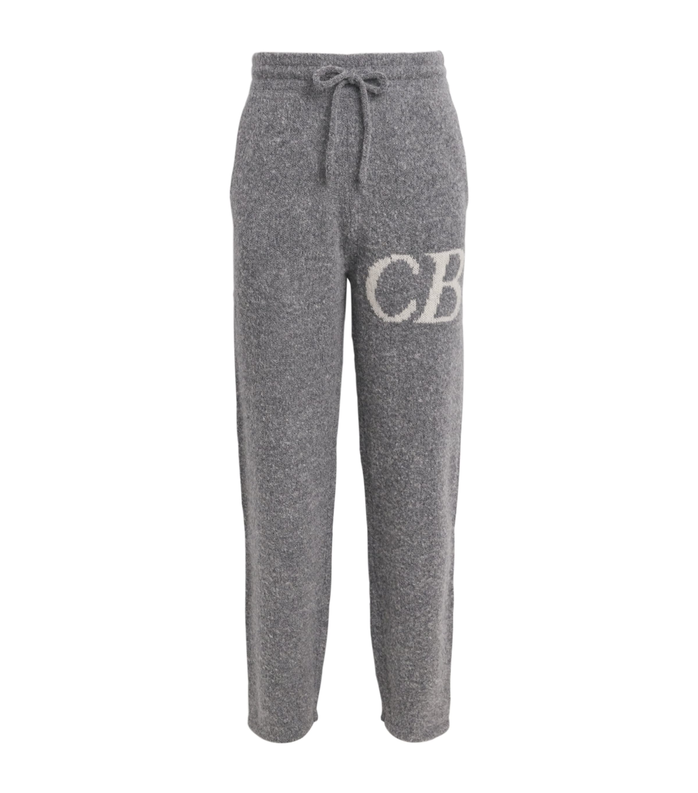 Wool-Blend Logo Sweatpants GREY MARL 210 Image 1