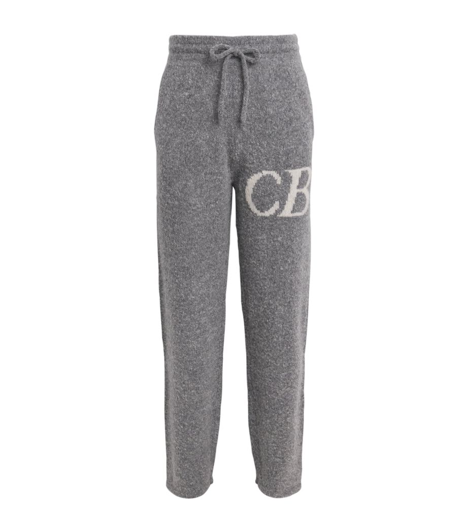 Wool-Blend Logo Sweatpants GREY MARL 210 Image 1
