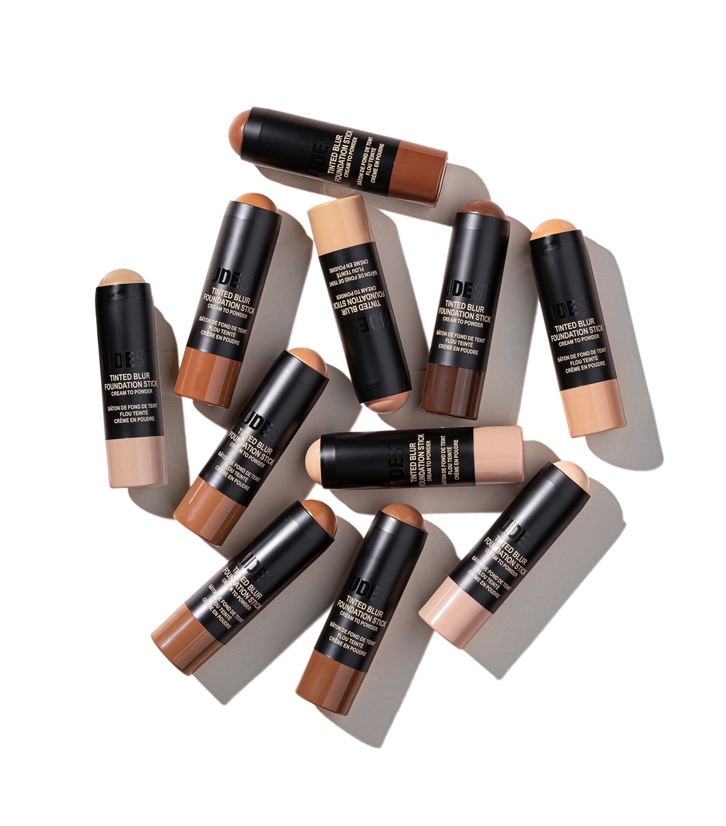 NUDESTIX Tinted Blur Foundation Stick Tinted Blur Medium Image 6
