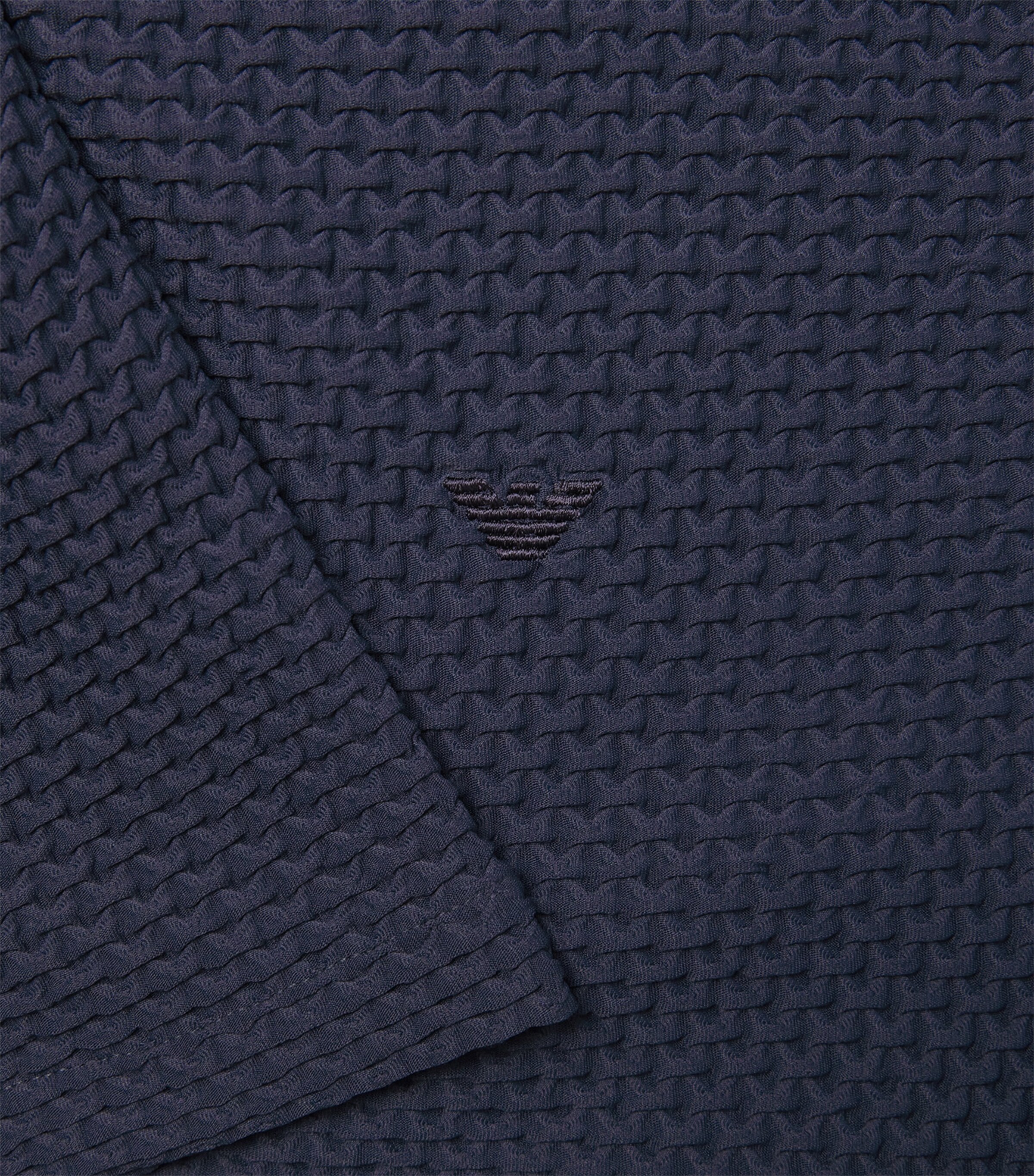 Emporio Armani Mens Textured T-Shirt Image 6