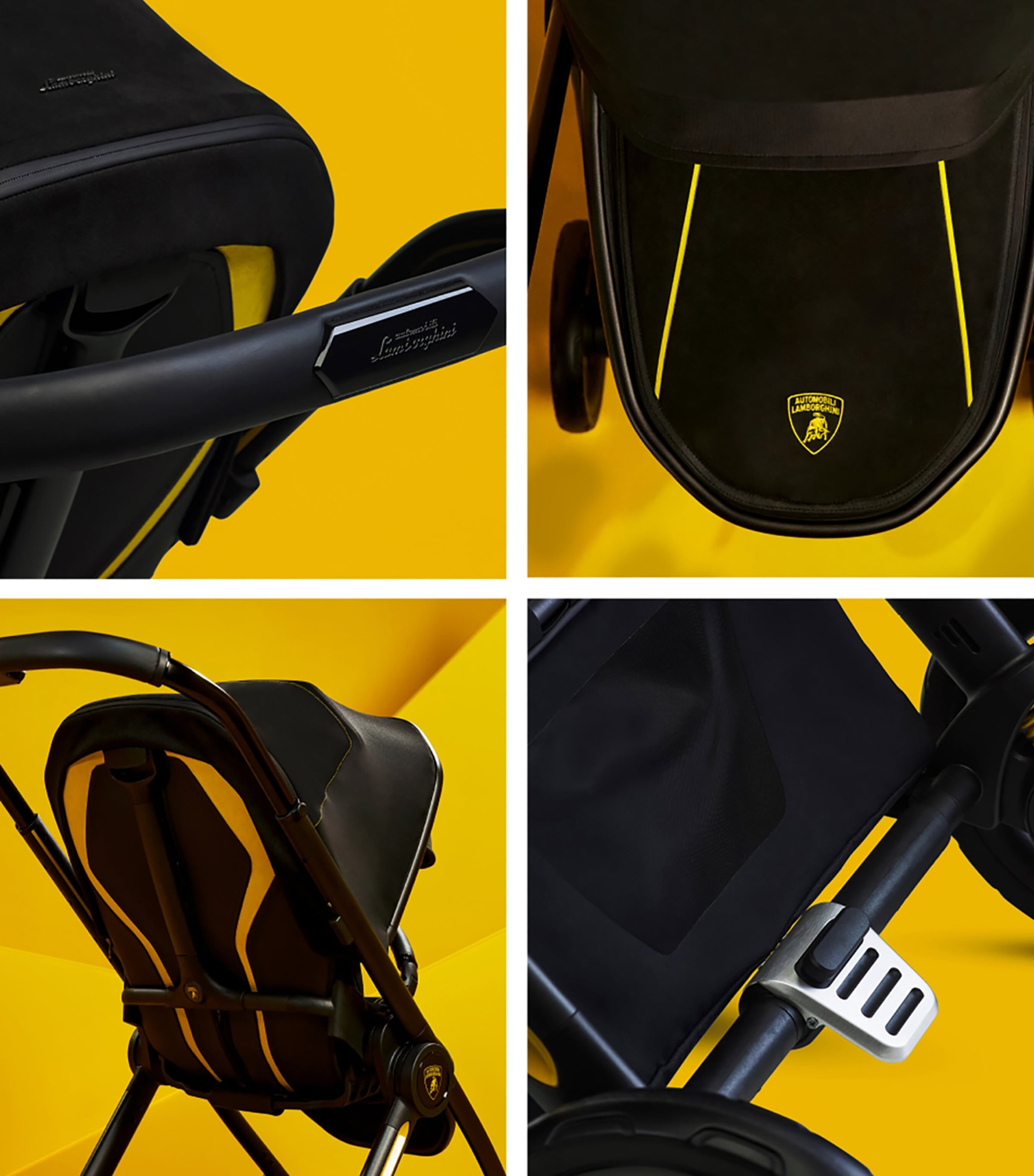 Silver Cross x Automobili Lamborghini Reef Travel Bundle Giallo Image 8