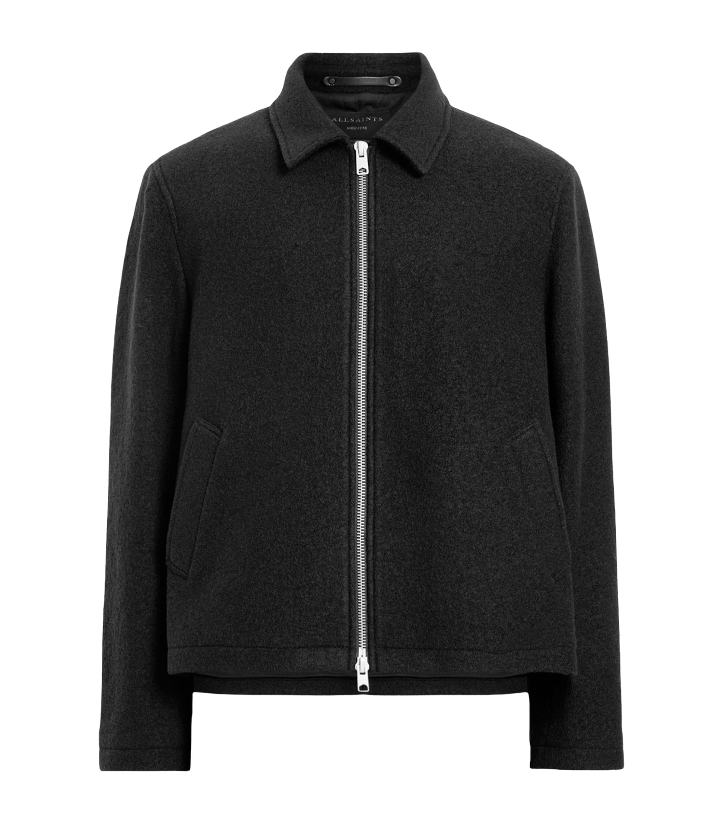 Allsaints Wool Celeste Jacket In Black