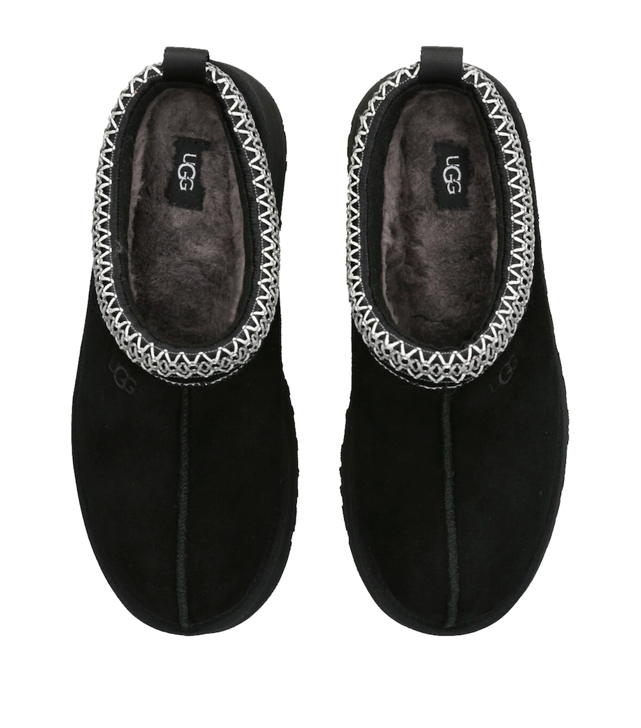Suede Tazz Slippers BLACK Image 4