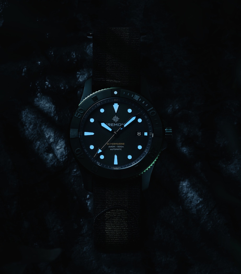 Ceramic Supermarine Watch 43mm GREEN Image 5