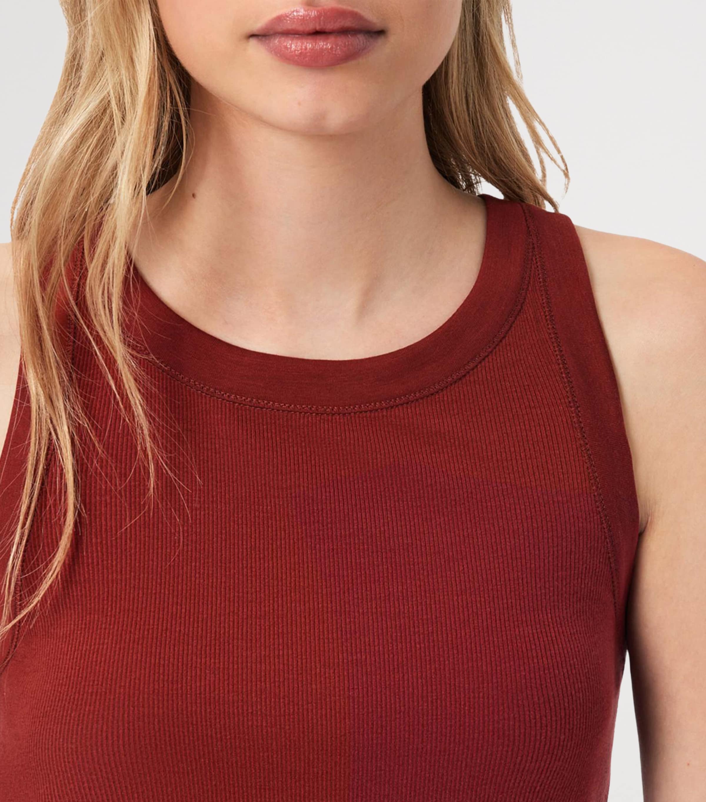 AllSaints Womens Rina Tank Top Paprika Red Image 5