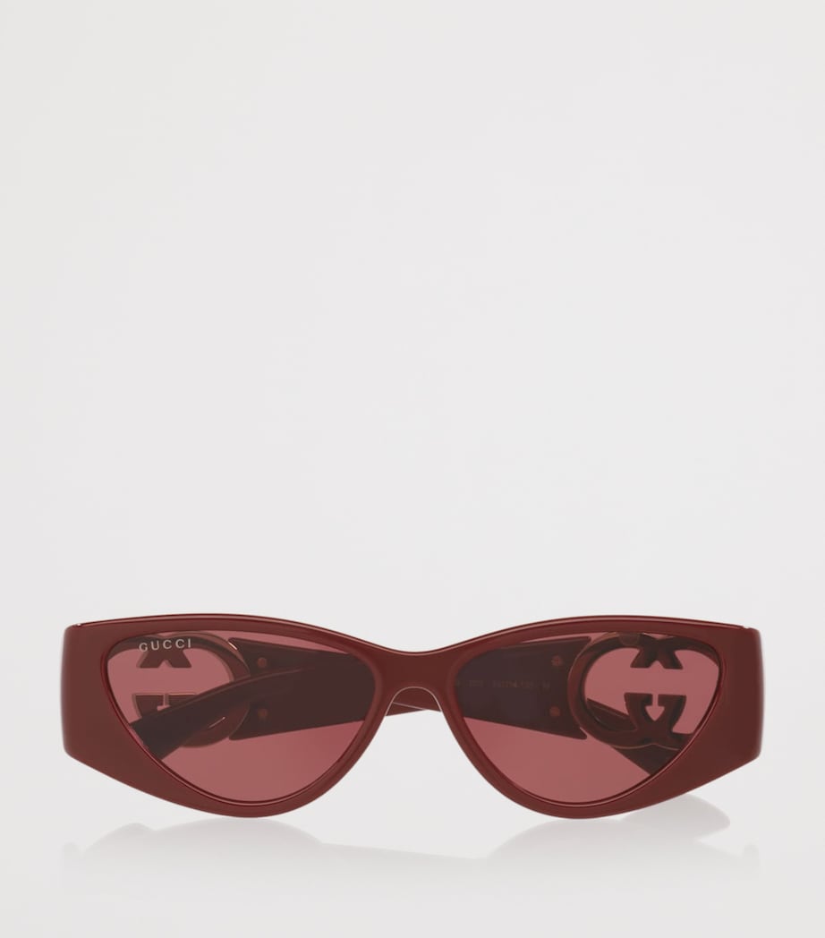 Gucci Injected GG1824S Sunglasses Red Image 5