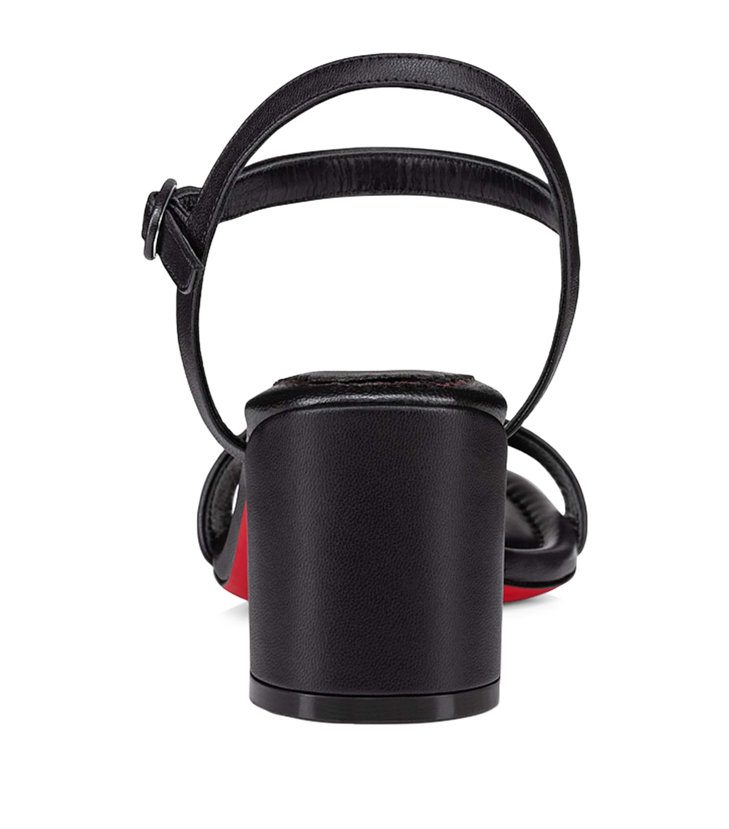 Miss Jane Nappa Leather Heeled Sandals 55 B439 Image 4