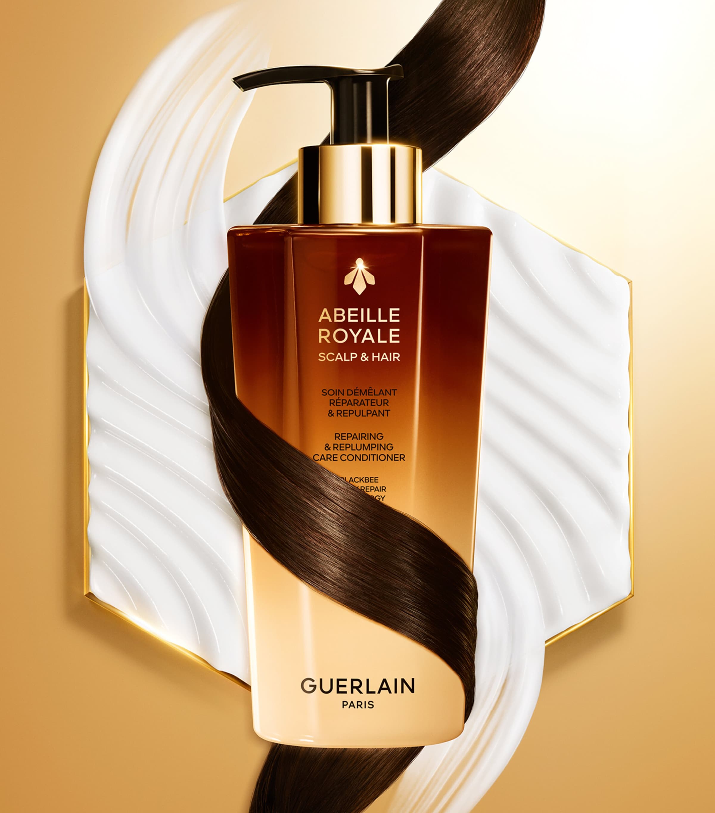 Guerlain Abeille Royale Repairing & Replumping Care Conditioner (290ml) Image 3