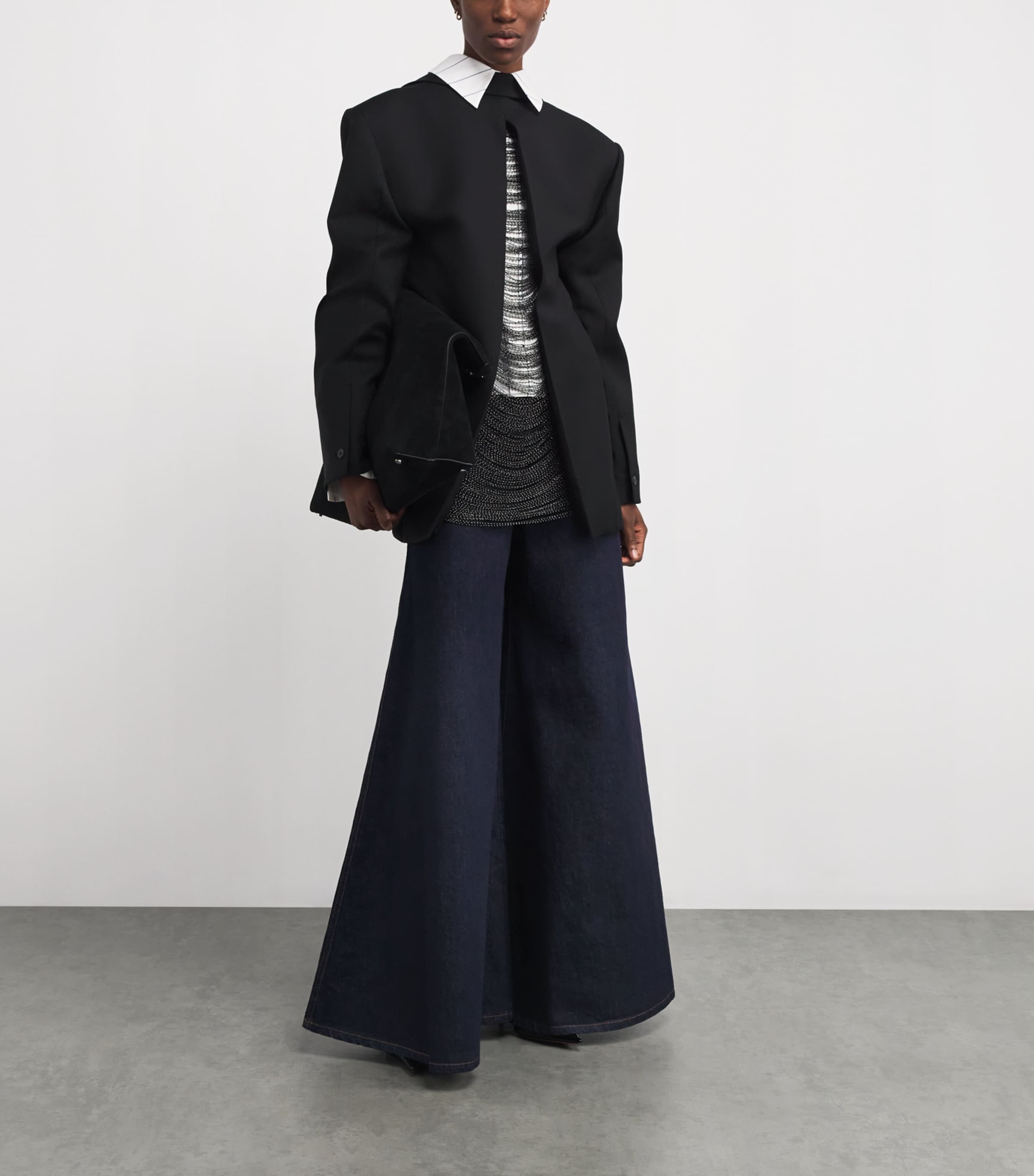 Wide-Leg Jeans INDIGO RINSE WASH Image 2