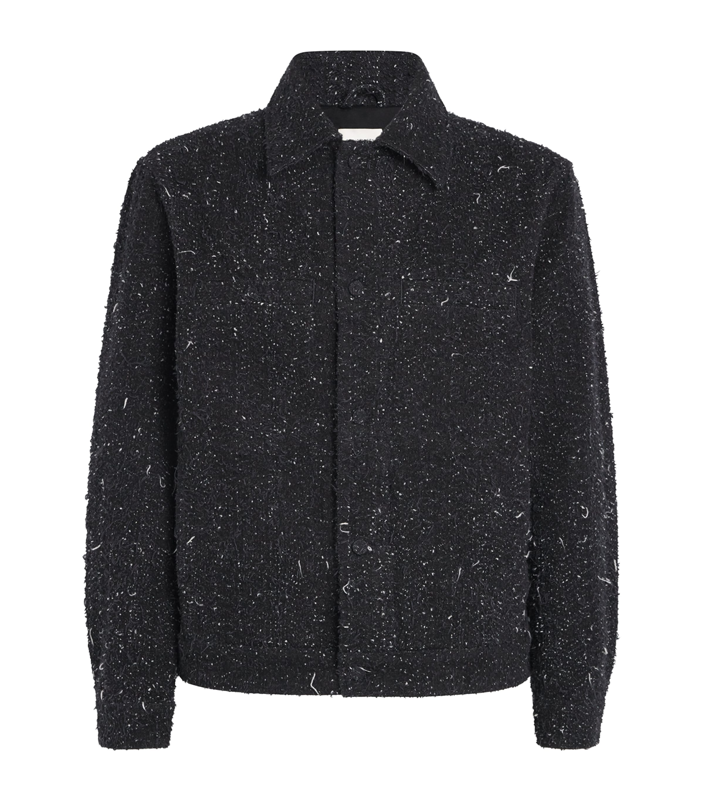 Craig Green Cotton Towel Jacket In Black