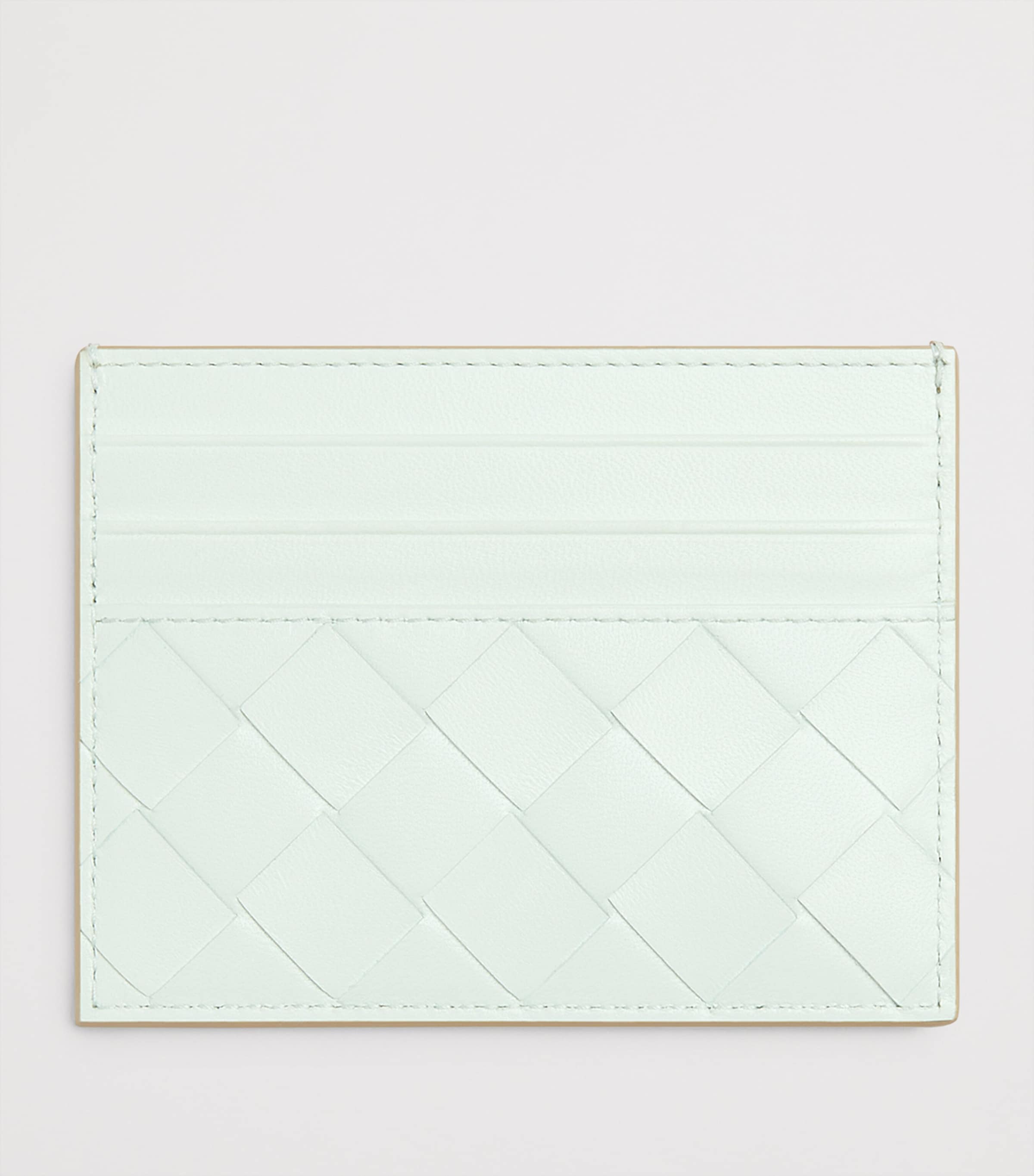 Leather Intrecciato Card Holder 9672 Image 2