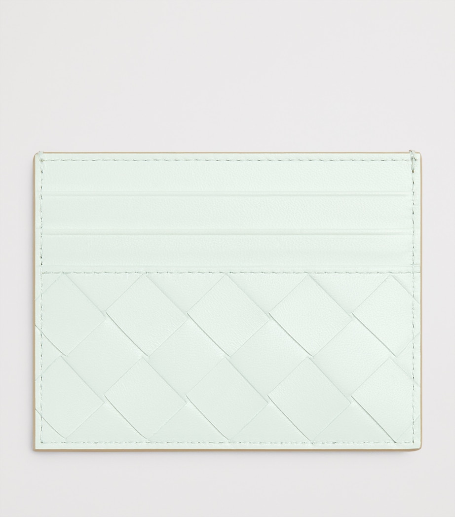 Leather Intrecciato Card Holder 9672 Image 2