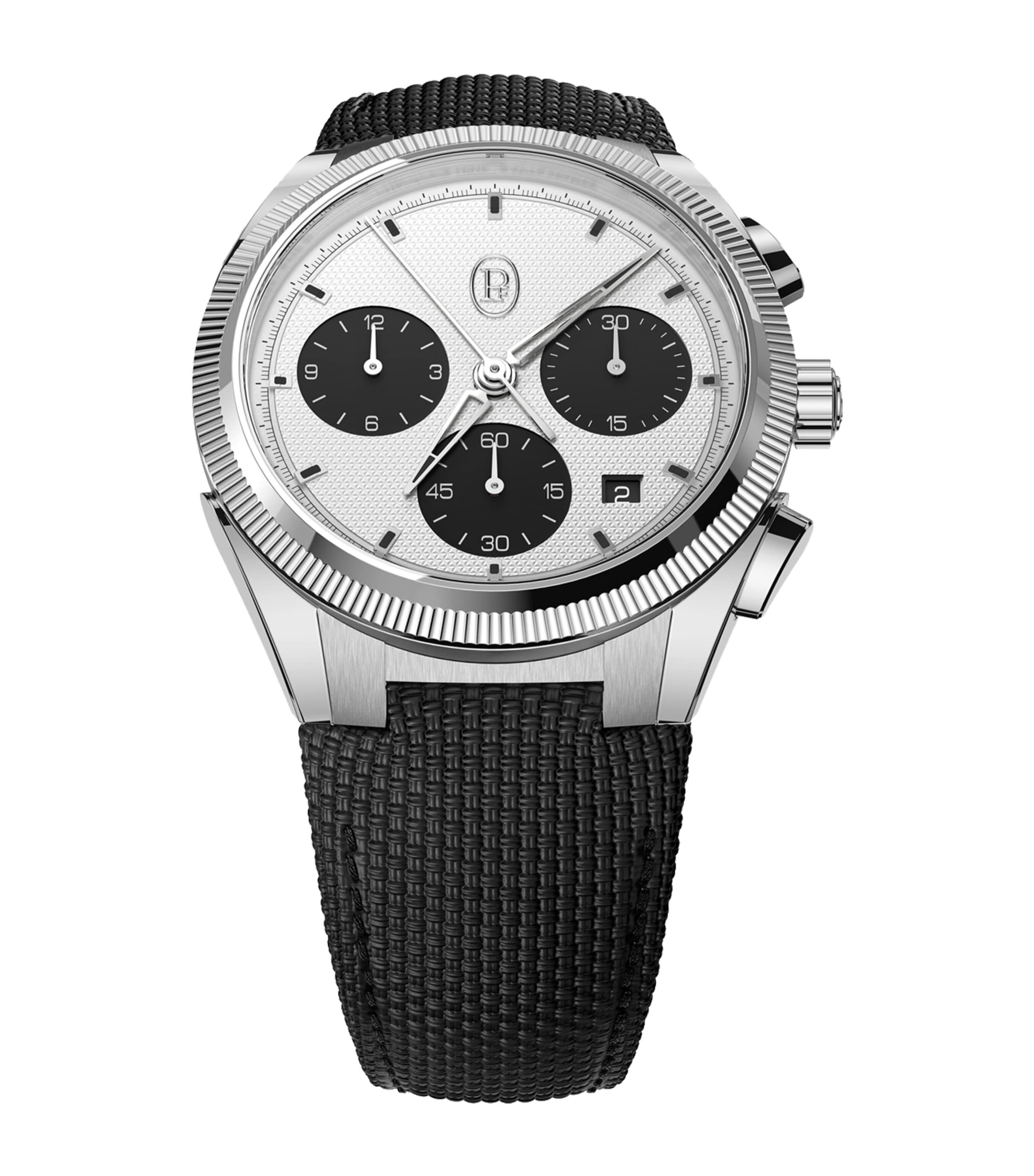 Stainless Steel Tonda Sport Chronograph Watch 42mm SILVER Image 2