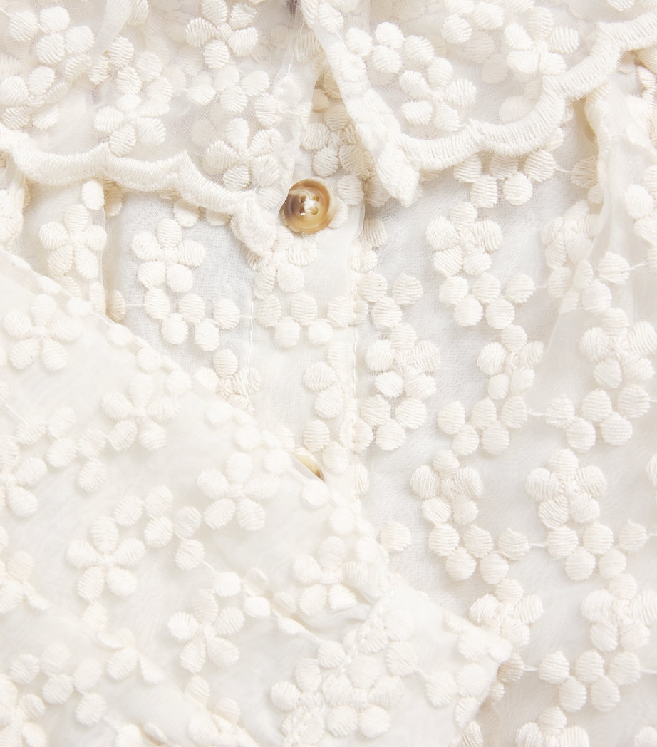 Lace Mailien Blouse (0 Months-4 Years) 00003WARM WHITE Image 3