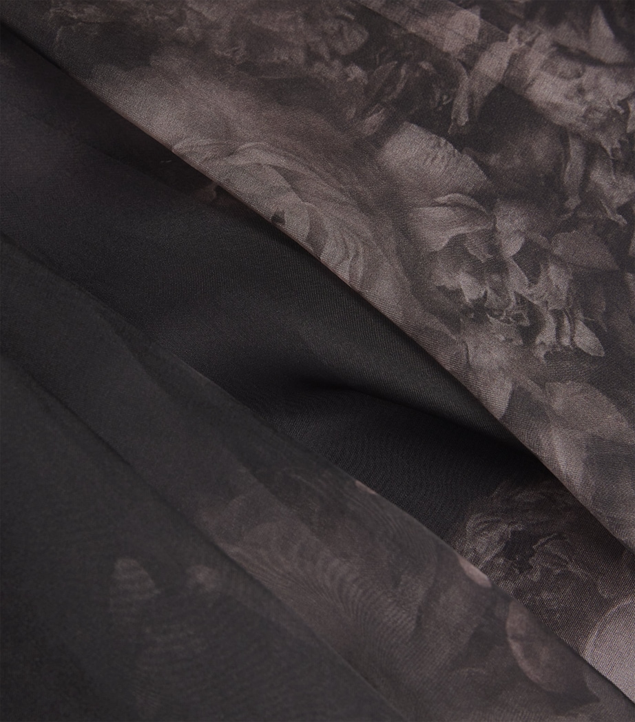 Silk Floral Hypnotic Maxi Skirt GHOST FLORAL Image 5