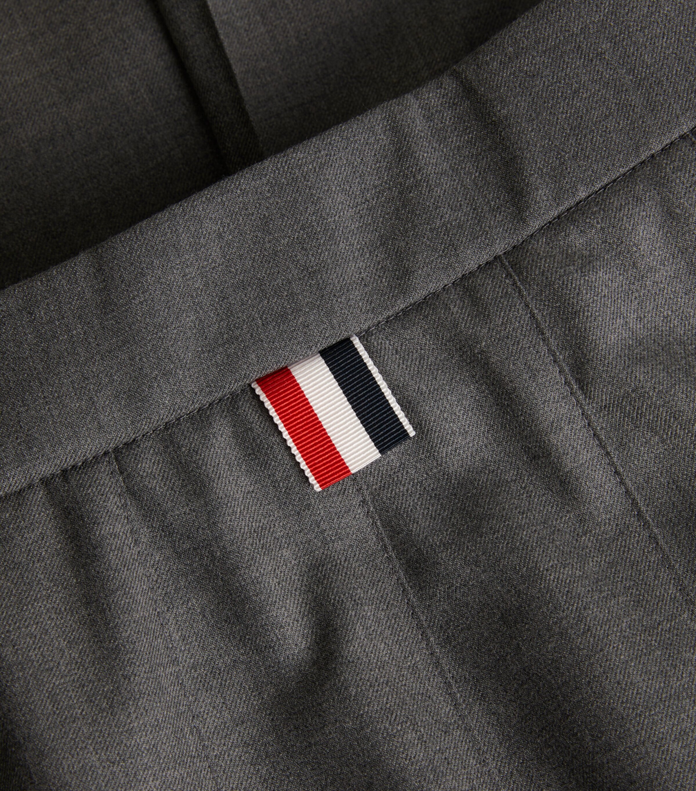 Pleated Midi Skirt MED GREY Image 5