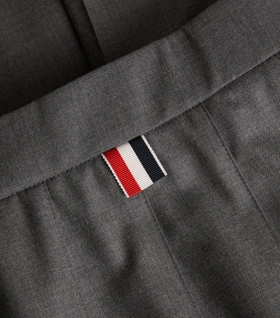 Pleated Midi Skirt MED GREY Image 5