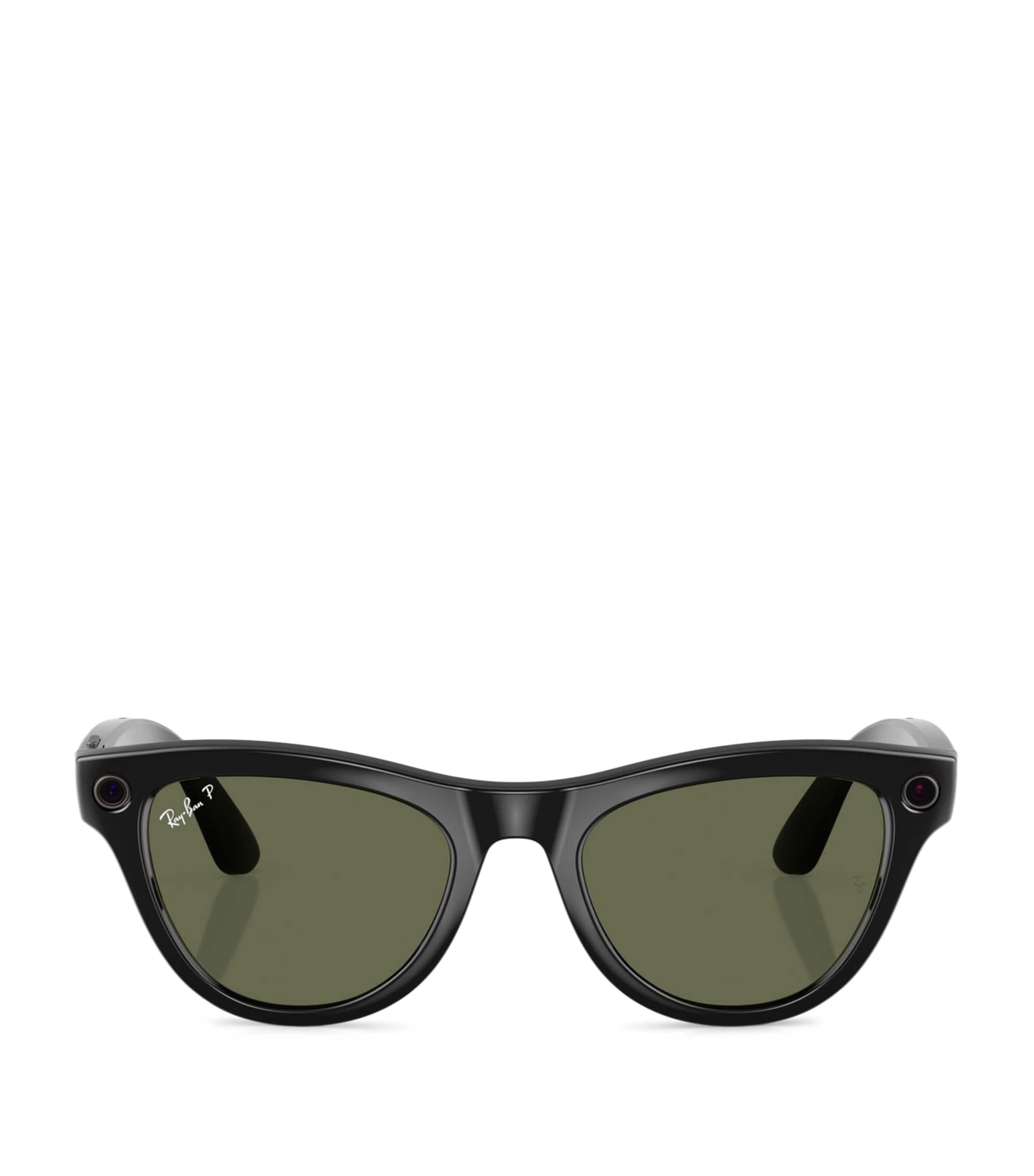 Ray Ban Womens Black Rw4010 Skyler Cat-eye Acetate Sunglasses In Black