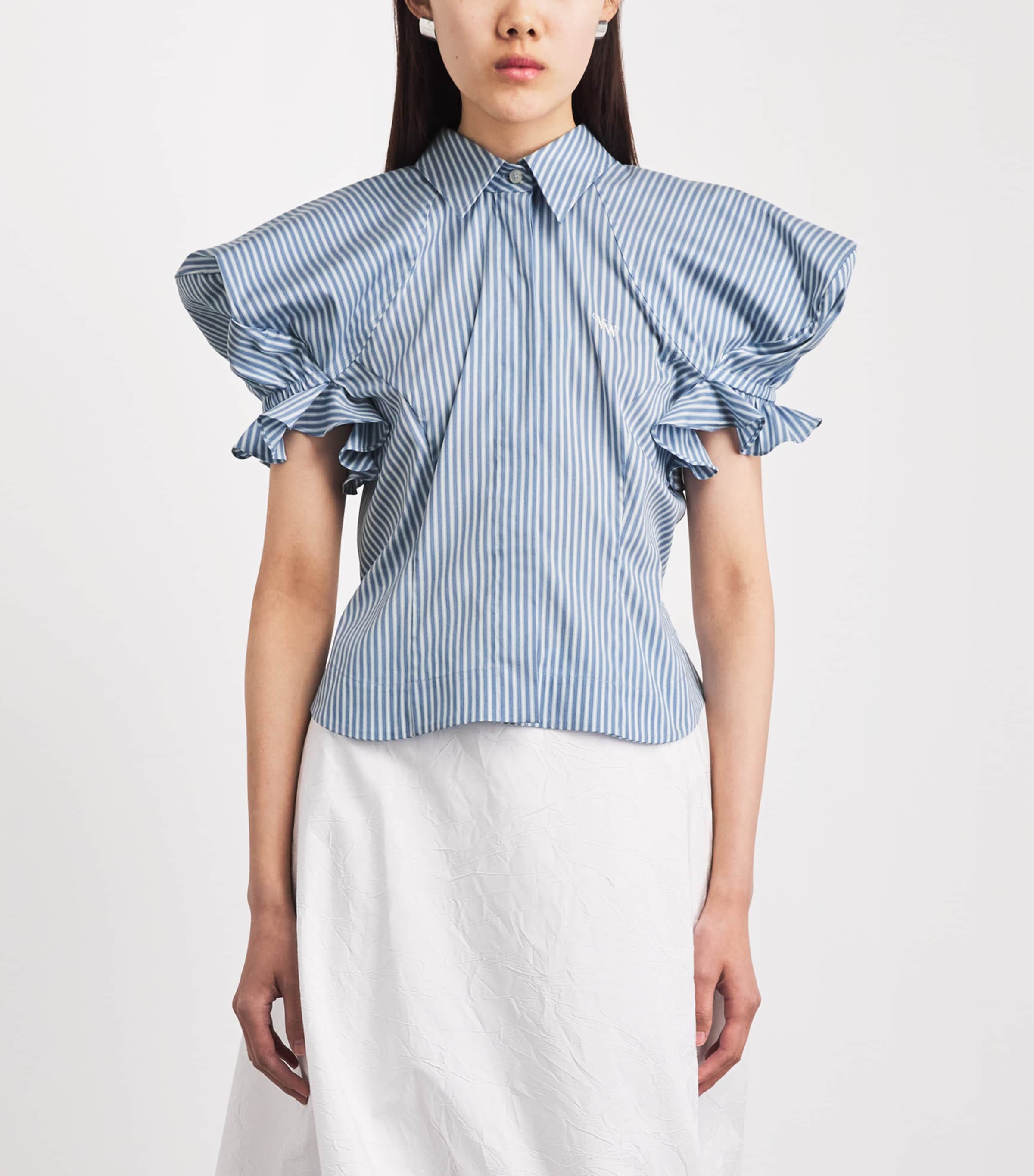 Vivienne Westwood Blue Stripe Gexy Shirt | Harrods US