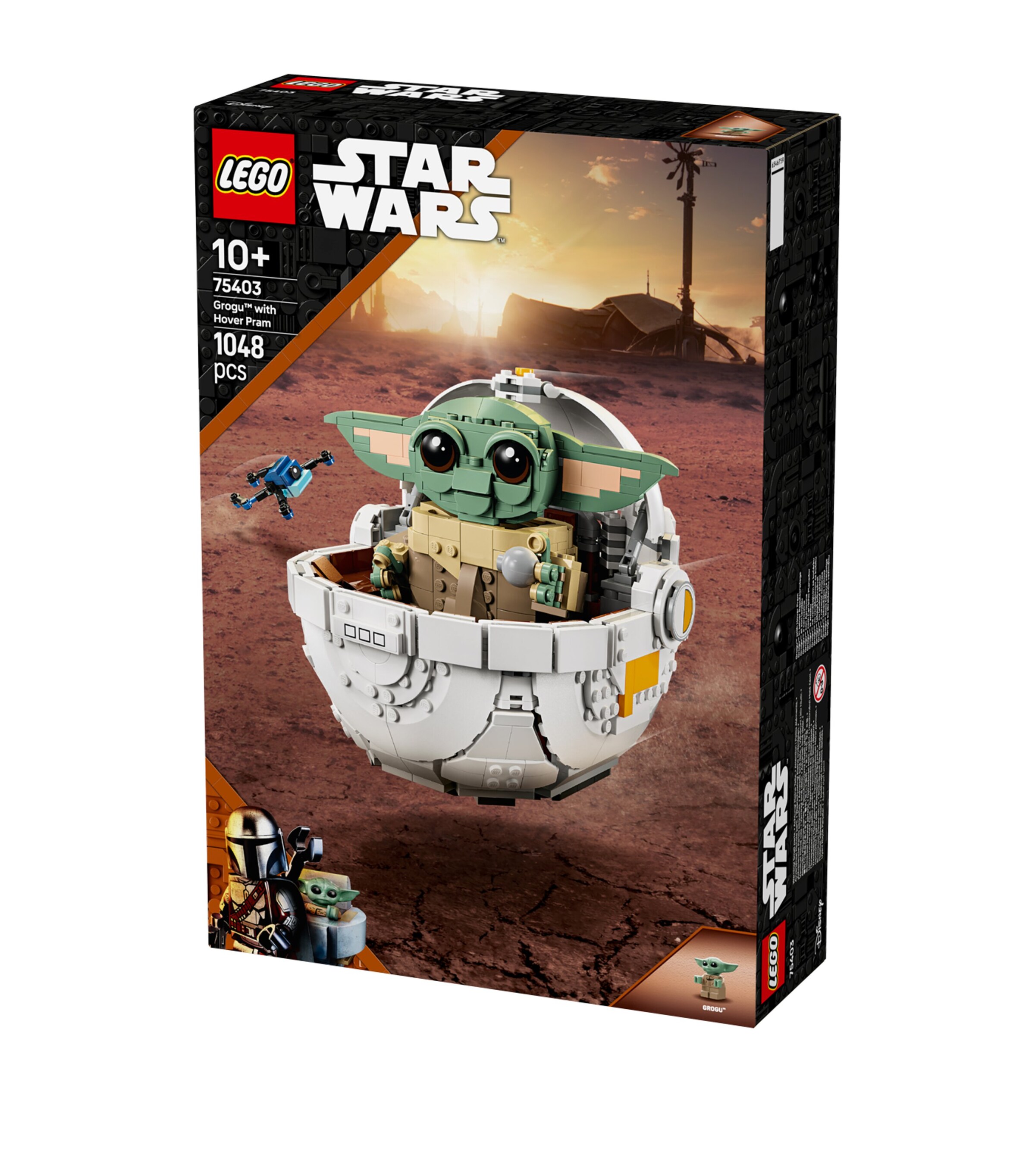 Star Wars Grogu with Hover Pram 75403 MULTI Image 2