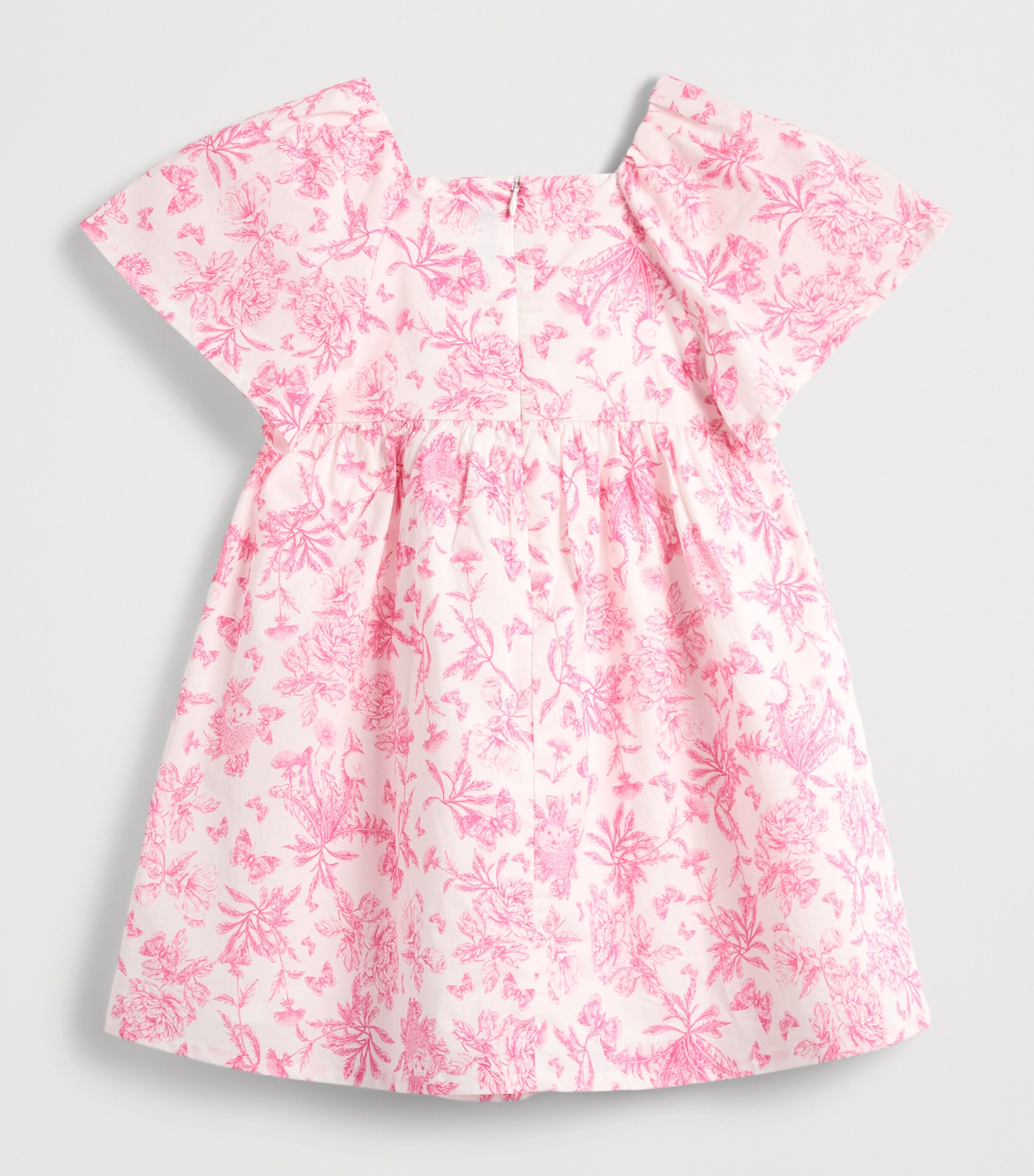 Tartine et Chocolat Cotton Printed Dress (2-14 Years) Hibiscus Image 2