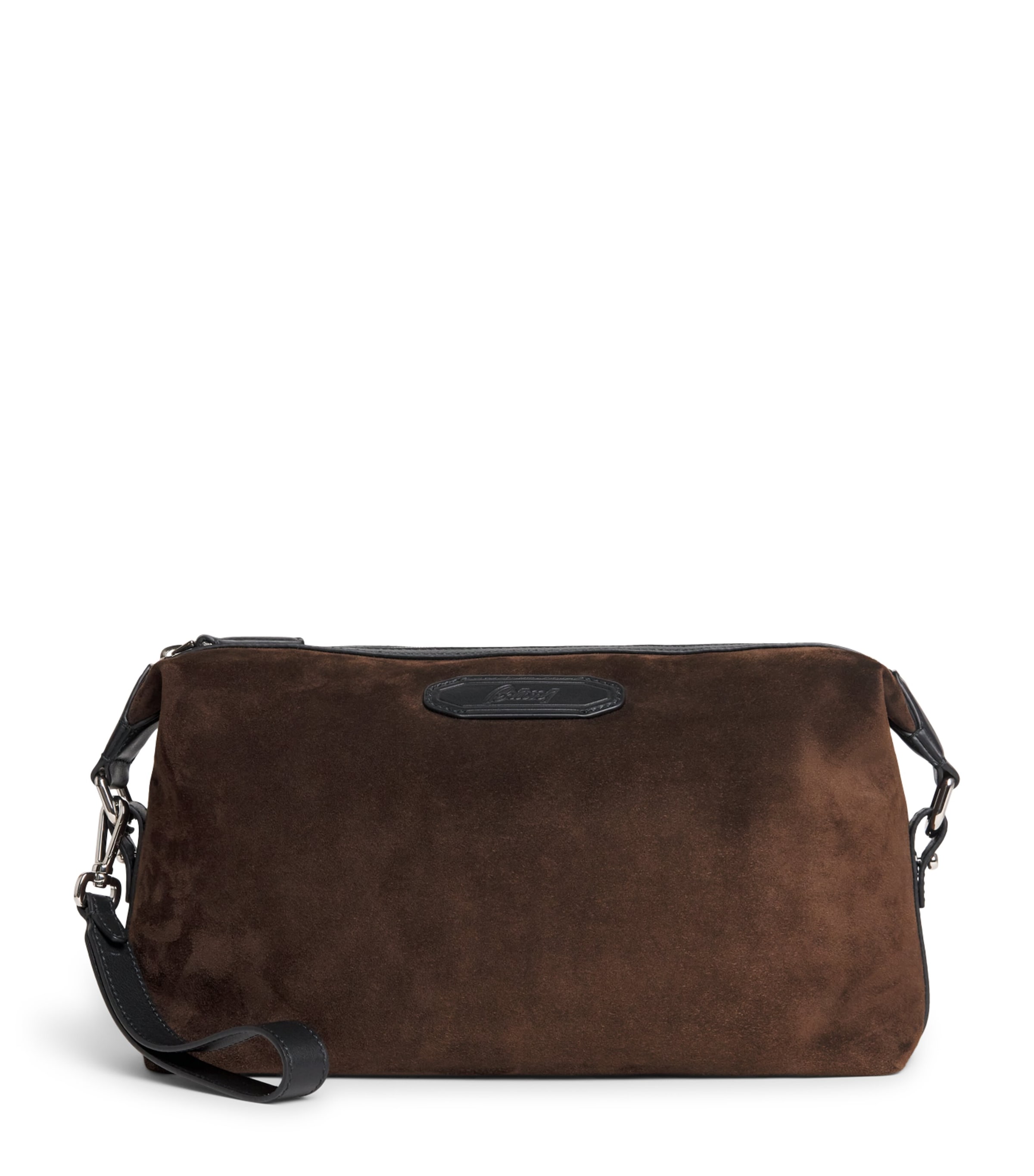 Brioni Suede Via Veneto Pouch Image 1