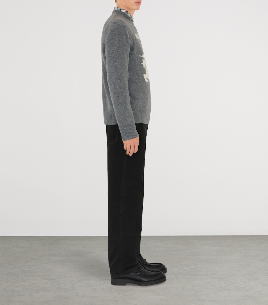 Wool-Cashmere EKD Sweater GREY Image 3