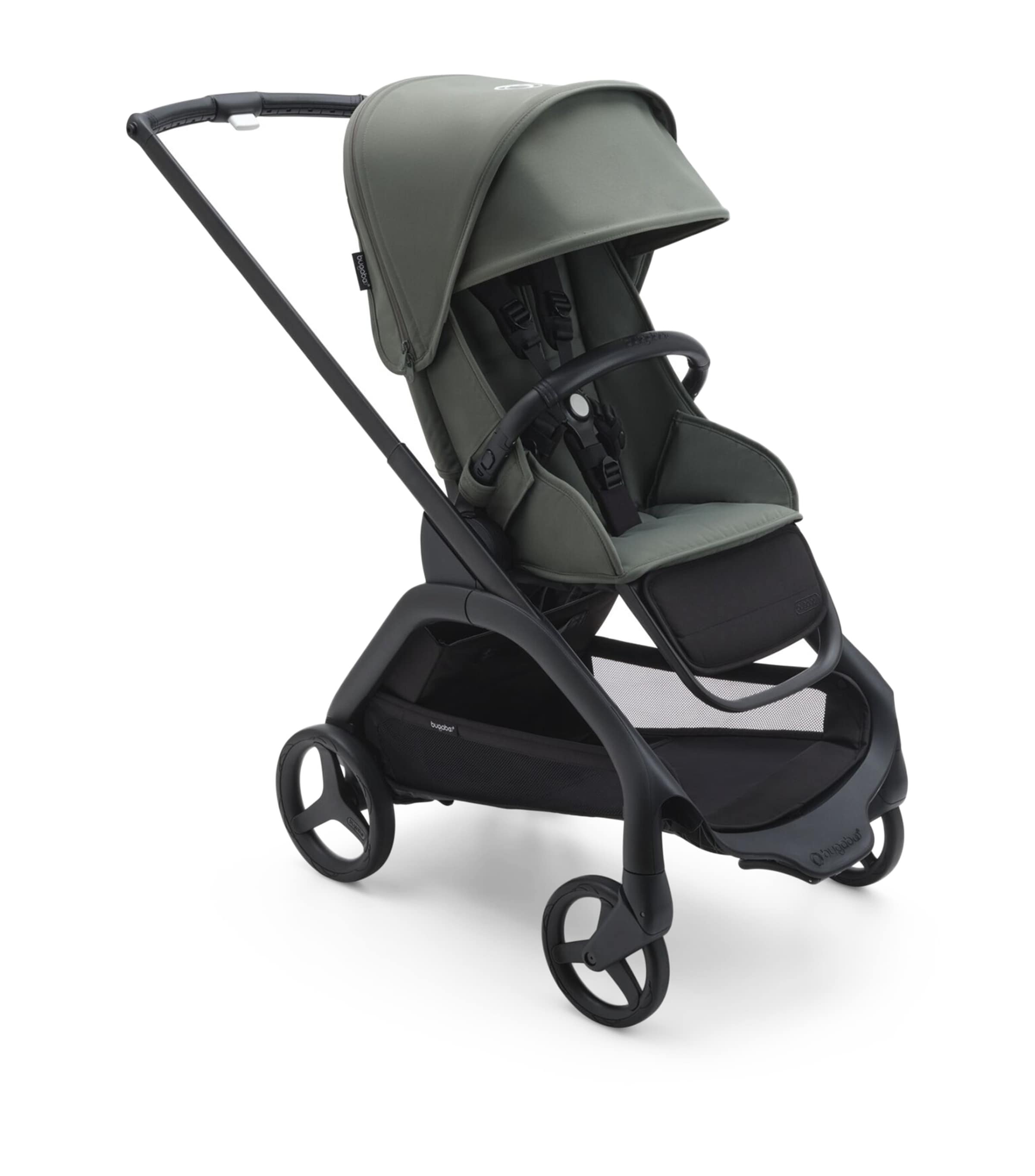 Bugaboo Dragonfly Complete Stroller Black/forest Green Image 3