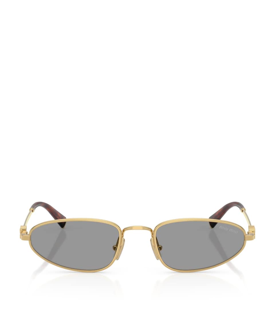 Metal Oval Sunglasses