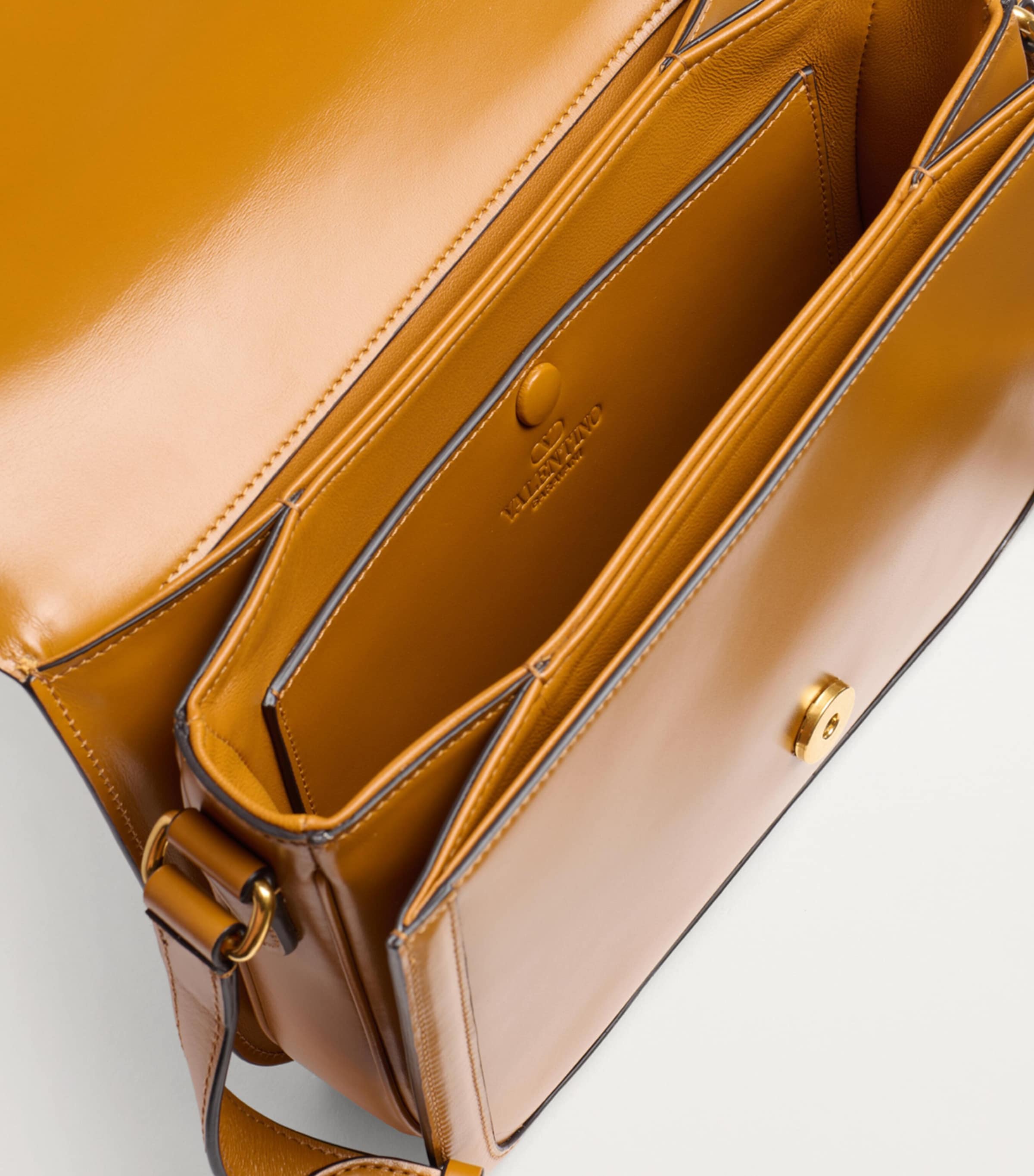 【関税&送料込】Valentino Garavani Printed Leather 9To5 Shou VALENTINO GARAVANI 9to5 leather shoulder bag | NET-A-PORTER