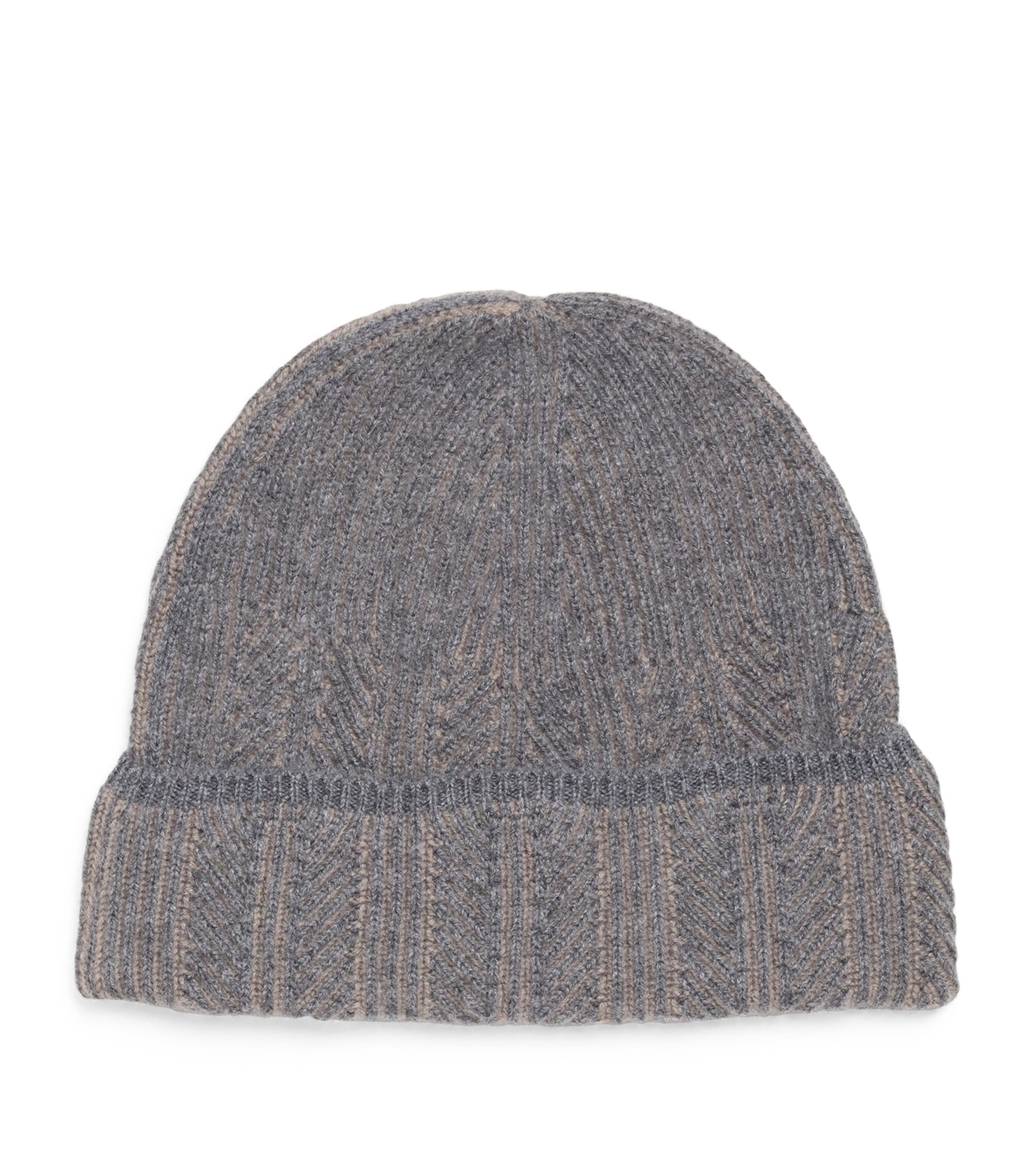Colombo Kid Cashmere Beanie In Gray